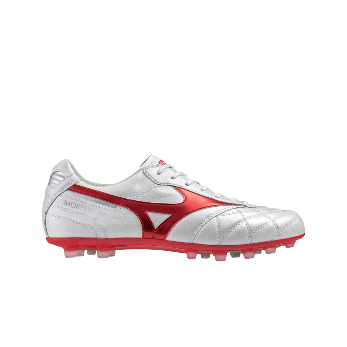 미즈노 모렐리아 II 재팬 AG 화이트 40주년 레드(Mizuno Morelia II Japan AG White 40th Anniversary Red) - 1