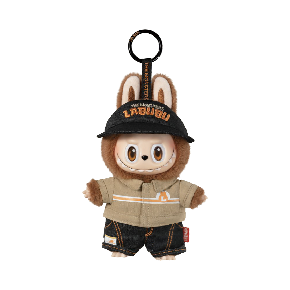 팝마트 라부부 인형 키링 - 성수 라부부의 수상한 편의점 팝업 스토어 한정(Pop Mart Labubu Doll Keyring - Seongsu Labubu Wacky Mart Pop-Up Store Exclusive)