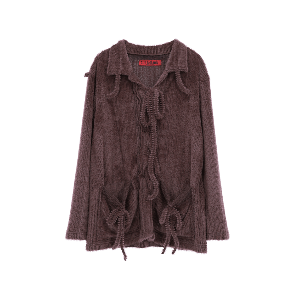 SL25FWCD01BR Still Lethardy Lace-up Shirdigan Brown