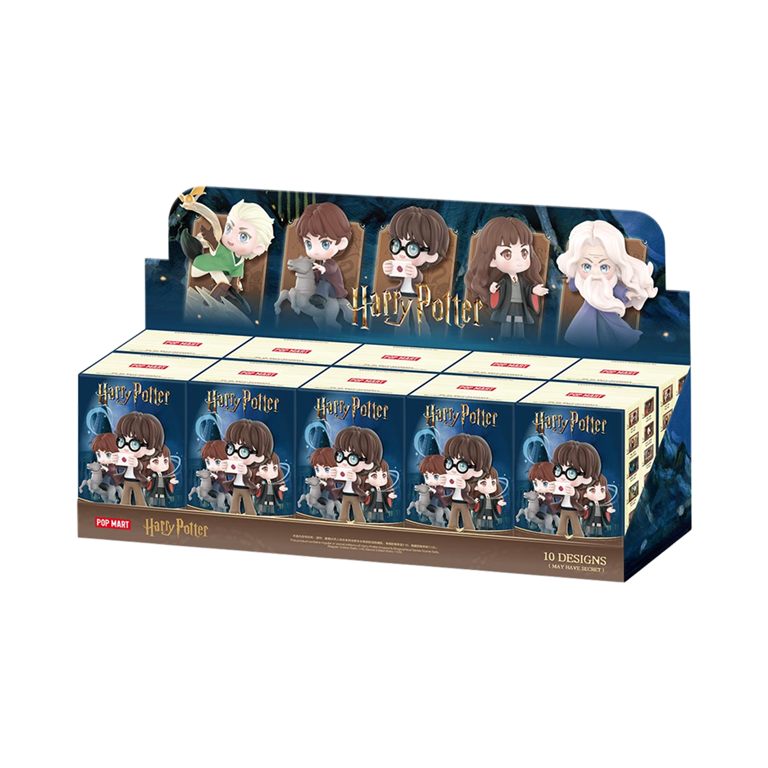 팝마트 해리포터 호그와트 바이오그래피 시리즈 씬 세트 미개봉 랜덤박스 (10개입)(Pop Mart Harry Potter Hogwarts Biographical Series Scene Sets Sealed Case (10 Blind Boxes)) - 1
