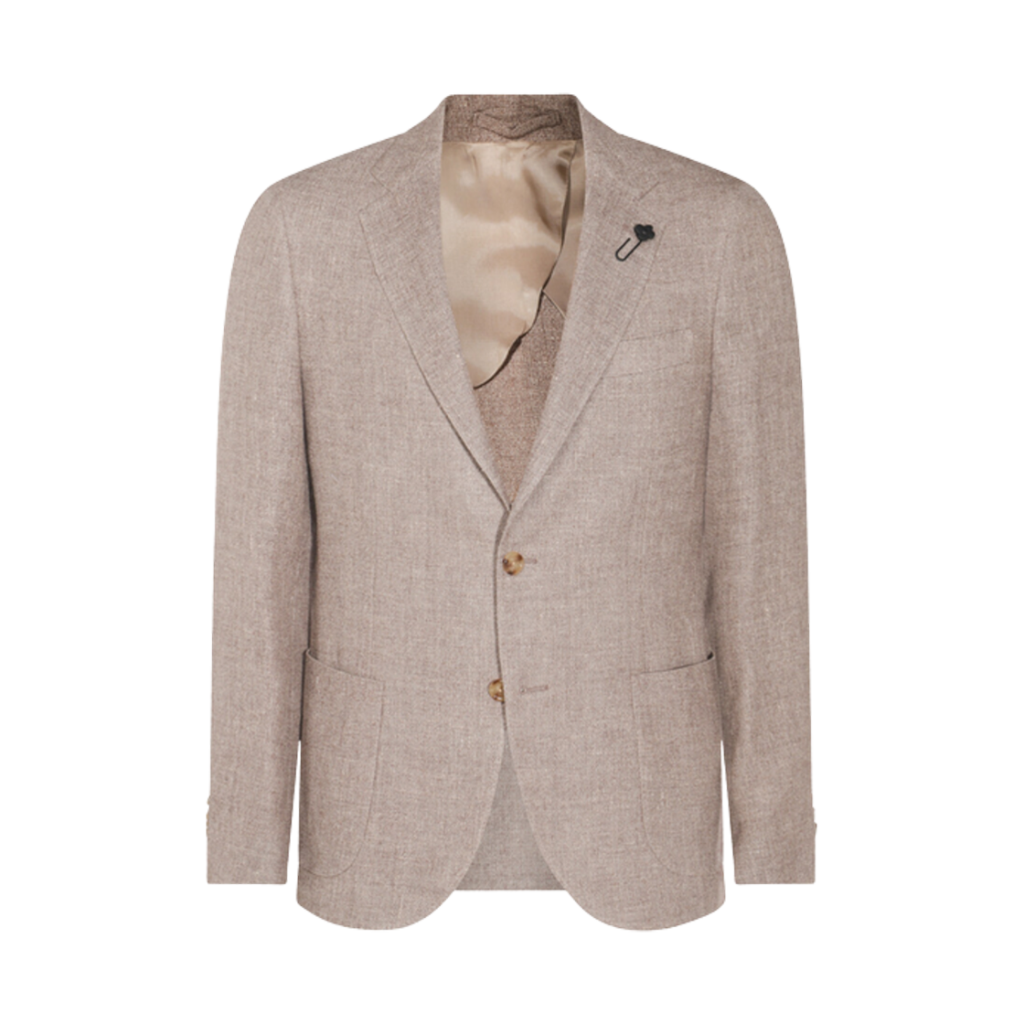 ES528AE-ESIF64519-428 Lardini Single Breasted Blazer Brown