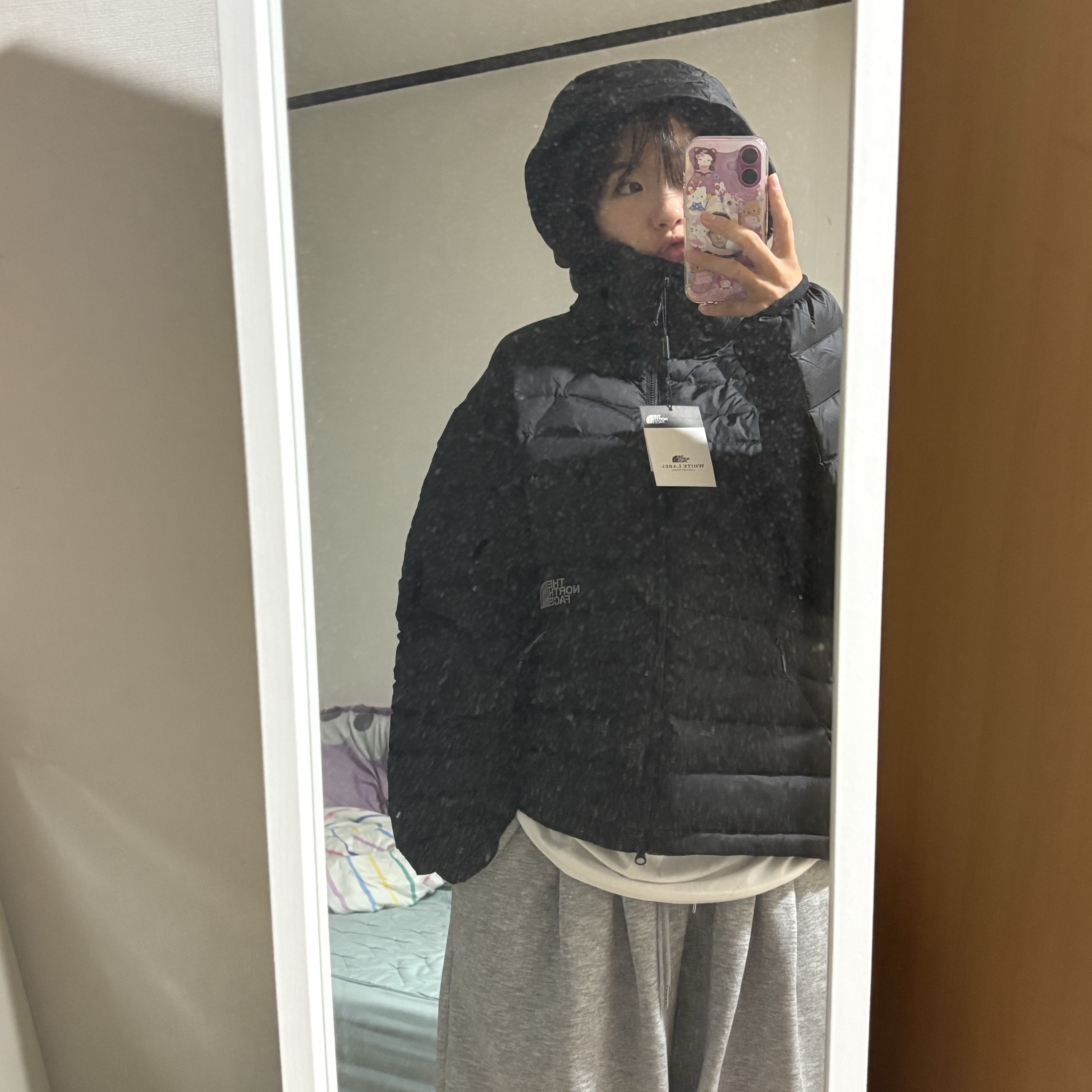 The North Face Ventus On Jacket Black 착용 스타일 - 1