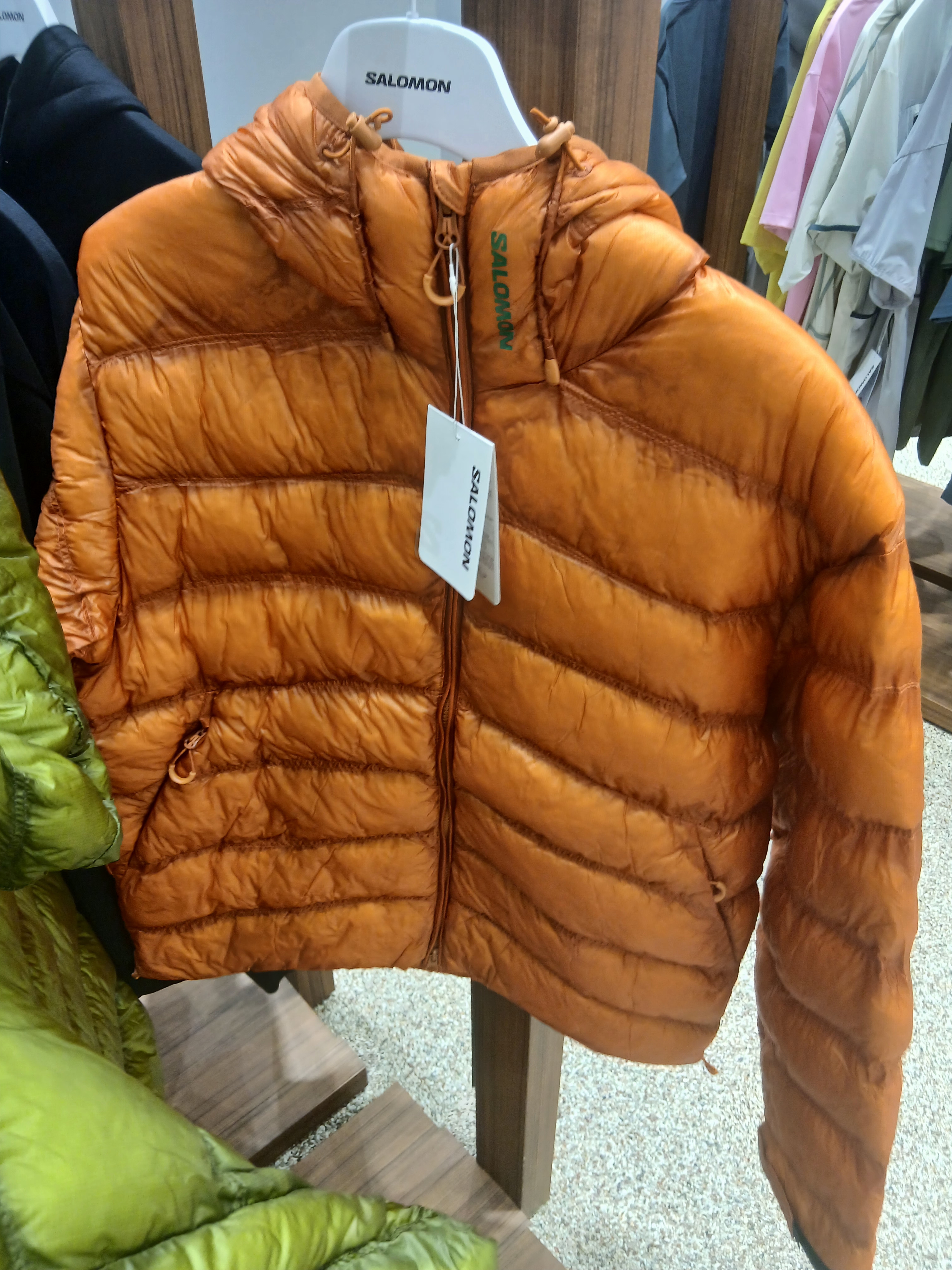 Salomon Modisay Padded Jacket Black, Salomon Modisay Padded Jacket Light Grey 착용 스타일 - 4