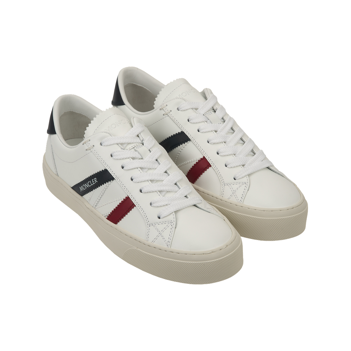 (W) 몽클레르 모나코 2 스니커즈 화이트 - 24FW((W) Moncler Monaco 2 Sneakers White - 24FW) - 4
