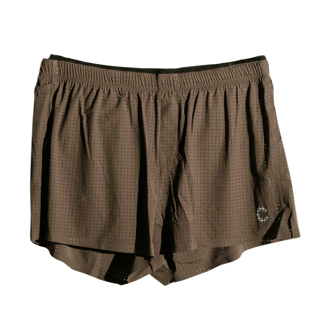 - Currently Running Pro 3 inch Unisex Shorts Brown