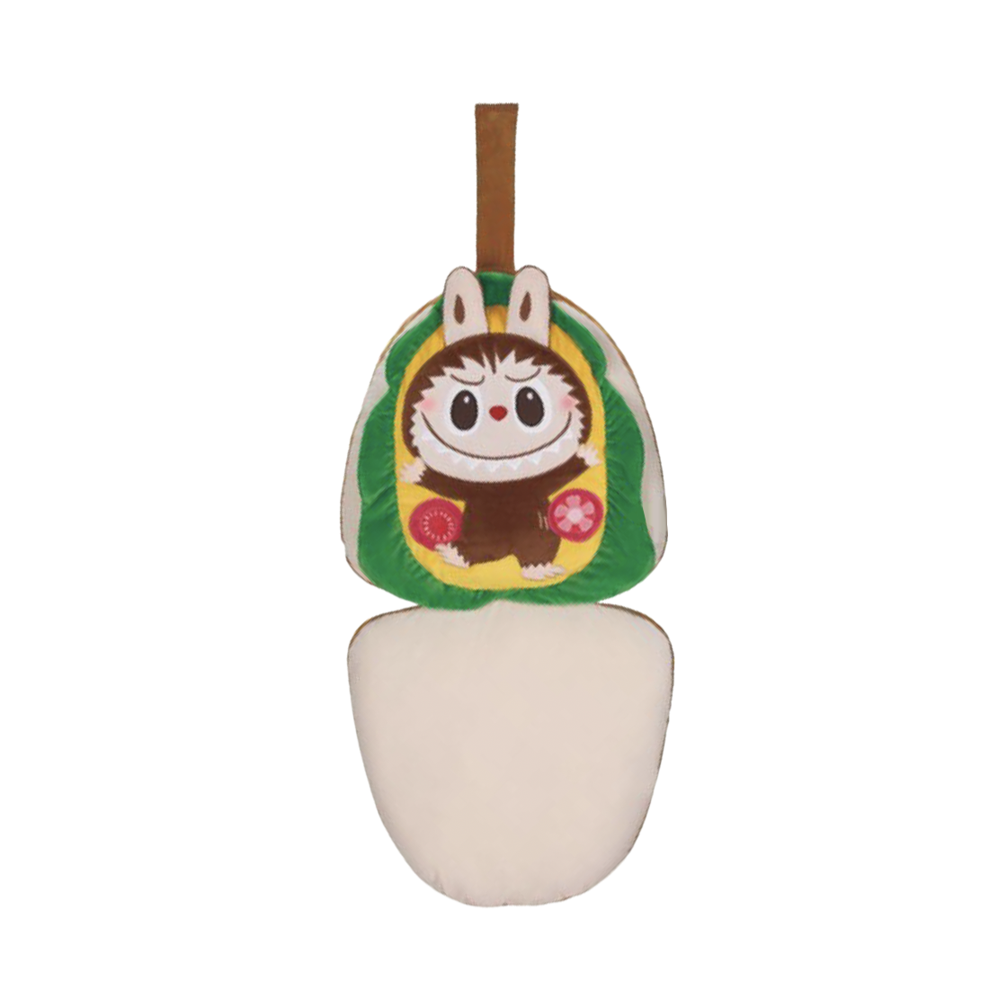 팝마트 라부부 등받이 쿠션 - 성수 라부부의 수상한 편의점 팝업 스토어 한정(Pop Mart Labubu Backrest Cushion - Seongsu Labubu Wacky Mart Pop-Up Store Exclusive)