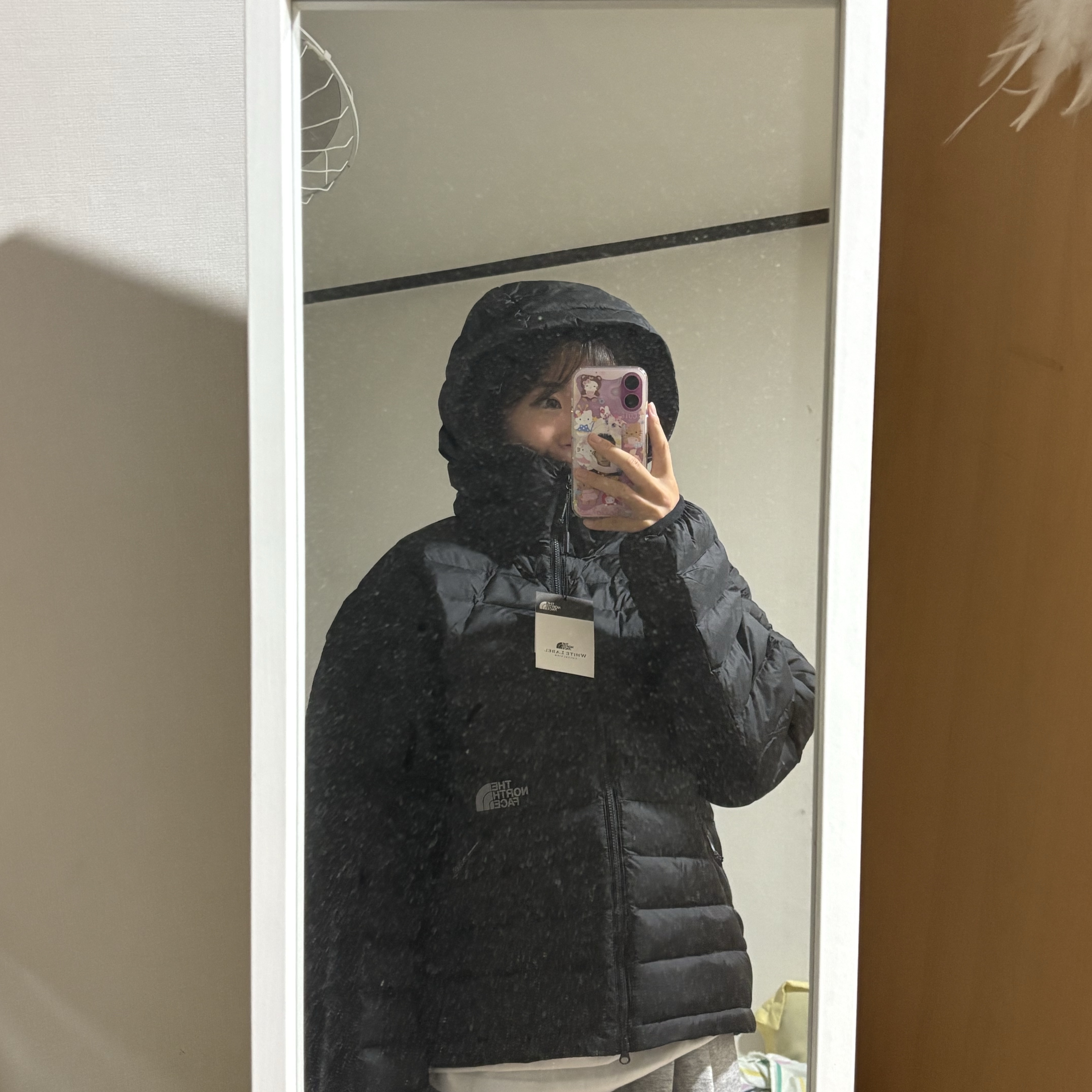 The North Face Ventus On Jacket Black 착용 스타일 - 2