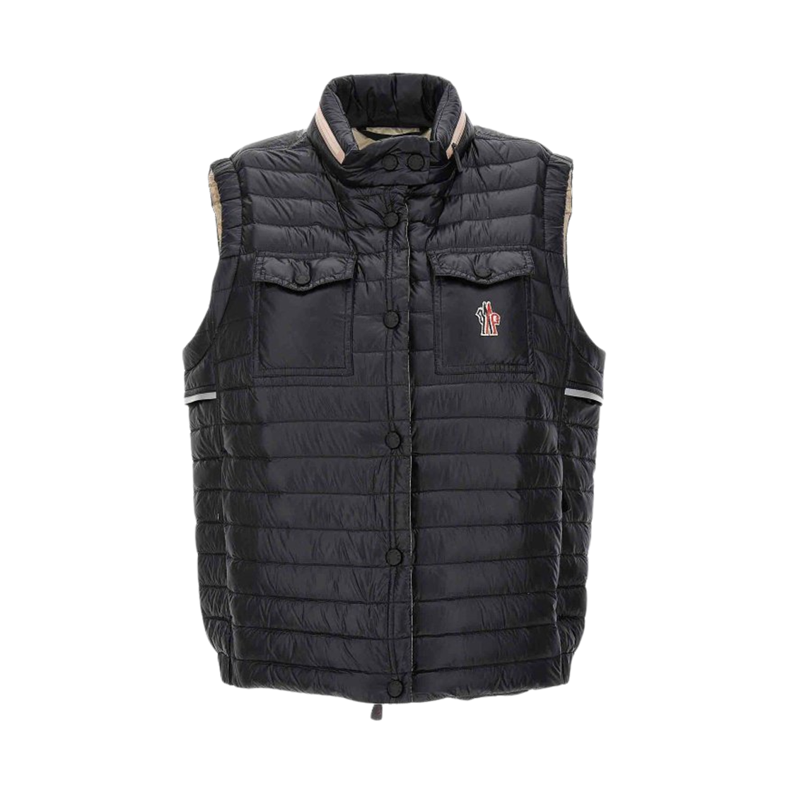 (W) 몽클레르 구미안 베스트 블랙 - 24SS((W) Moncler Gumiane Vest Black - 24SS)