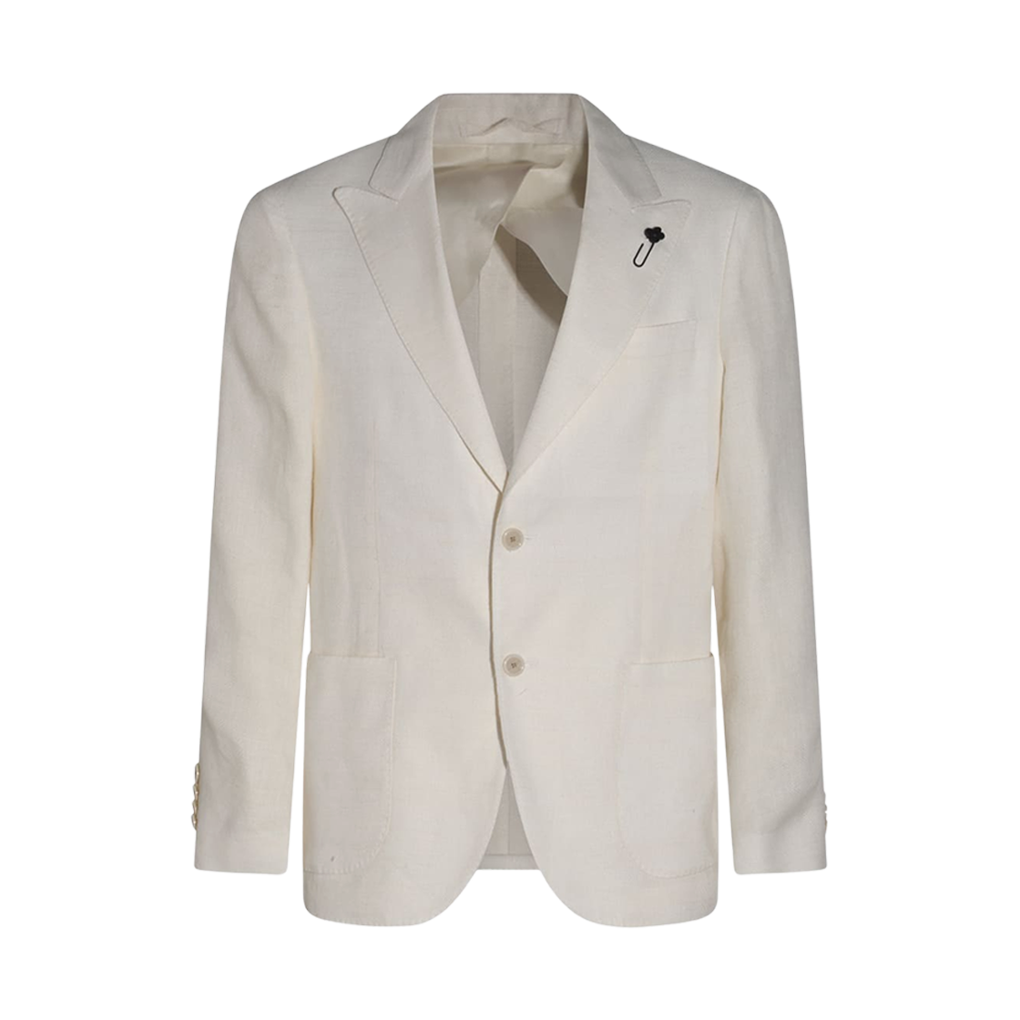 라르디니 싱글 브레스티드 블레이저 화이트(Lardini Single Breasted Blazer White)