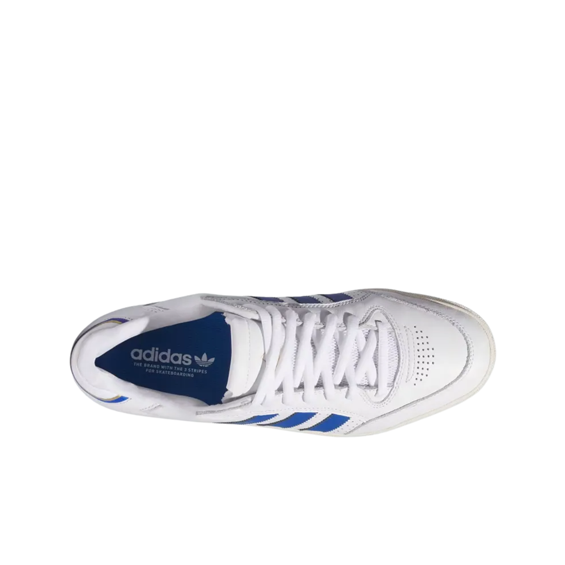 아디다스 타이션 로우 클라우드 화이트 로얄 블루(Adidas Tyshawn Low Cloud White Royal Blue) - 2