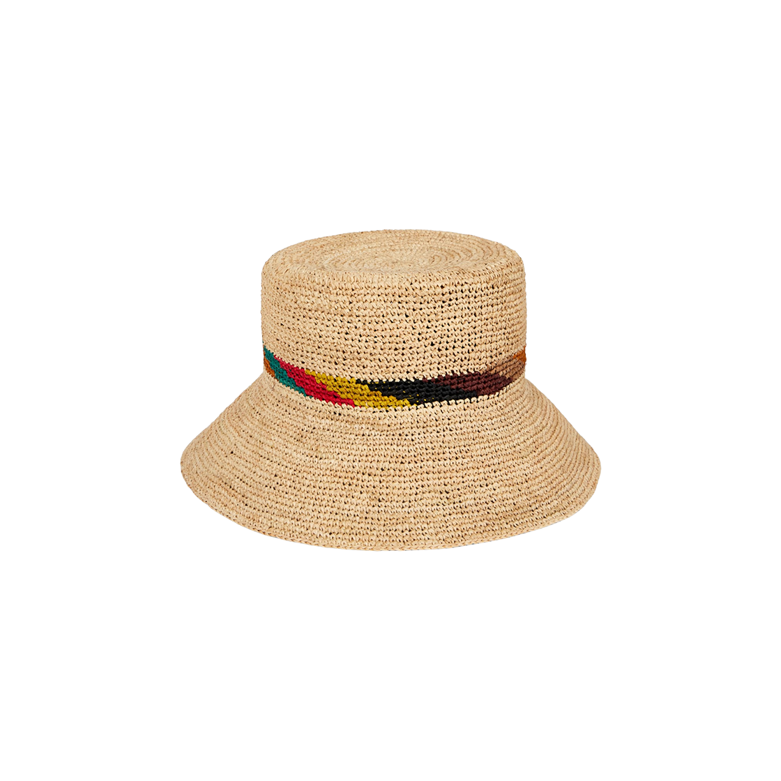 (W) 폴 스미스 스트라이프 시그니쳐 버킷햇 베이지((W) Paul Smith Stripe Signature Bucket Hat Beige) - 1