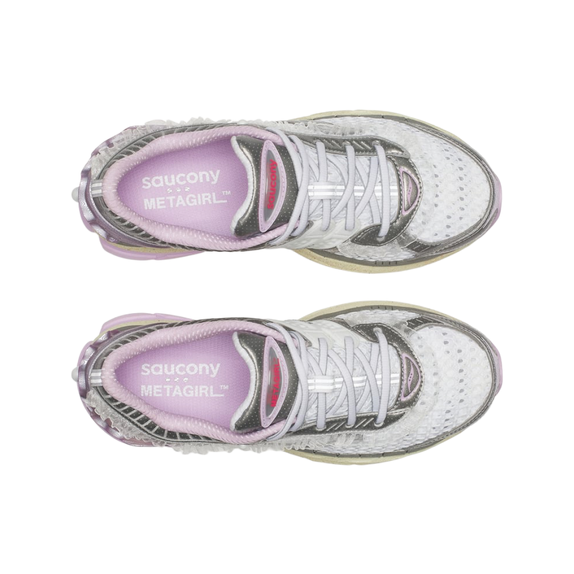 (W) 써코니 x 메타걸 프로그리드 파라마운트 문 라일락((W) Saucony x Metagirl Progrid Paramount  Moon Lilac) - 2