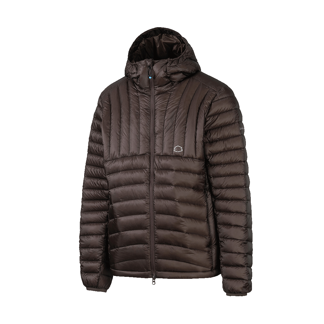 ZU1JDW2502BRN ZEROGRAM Ramona130 Goose Zerolight Jacket Brown