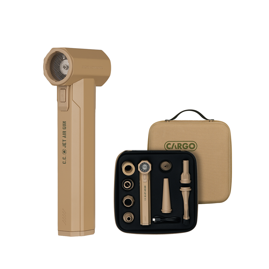 카고컨테이너 제트 에어건 베이지(CARGO CONTAINER Jet Air Gun Beige)