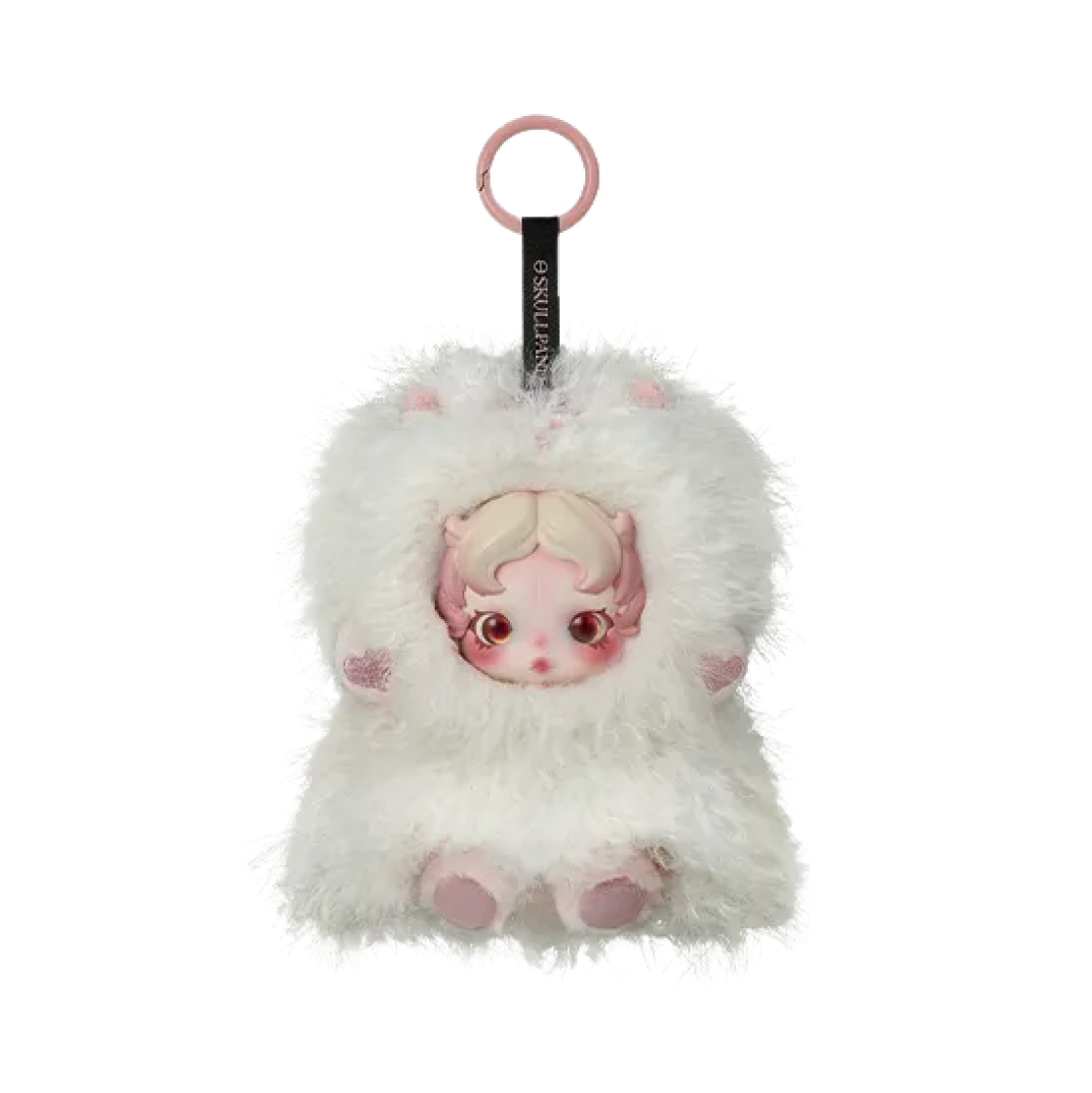 팝마트 스컬판다 날 찾아봐 ! 시리즈 봉제 인형 펜던트 고스티 (개봉 박스)(Pop Mart Skullpanda You Found Me ! Series Plush Doll Pendant Ghostie (Opened Case))