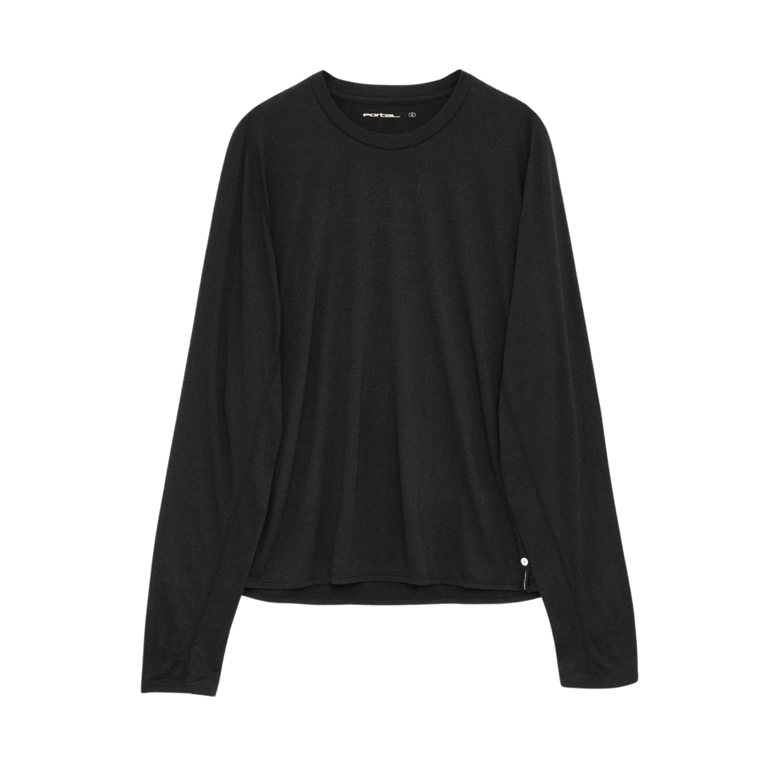 포탈 드리프트 메리노 롱슬리브 티셔츠 블랙 뷰티(Portal Drift Merino L/S T-Shirt Black Beauty)