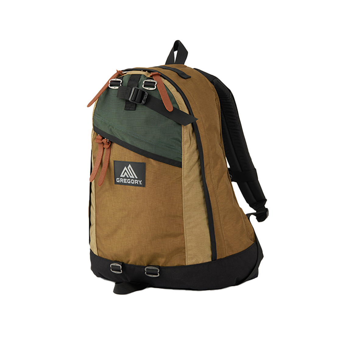 그레고리 데이팩 로그 캐빈 카키 (09JT3024) 26L 백팩 자전거 핸들캡 증정(Gregory Daypack Log Cabin Khaki 자전거 핸들캡 증정)