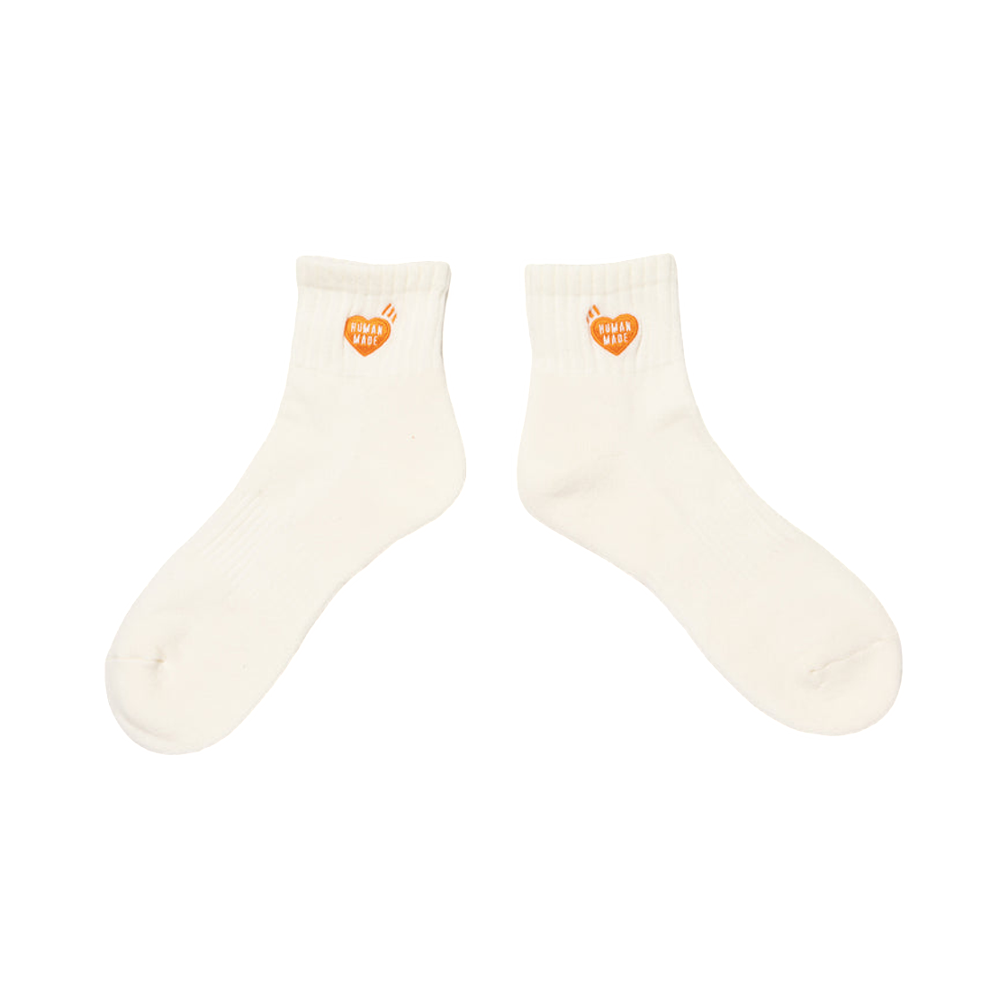 휴먼 메이드 파일 숏 삭스 화이트(Human Made Pile Short Socks White) - 2