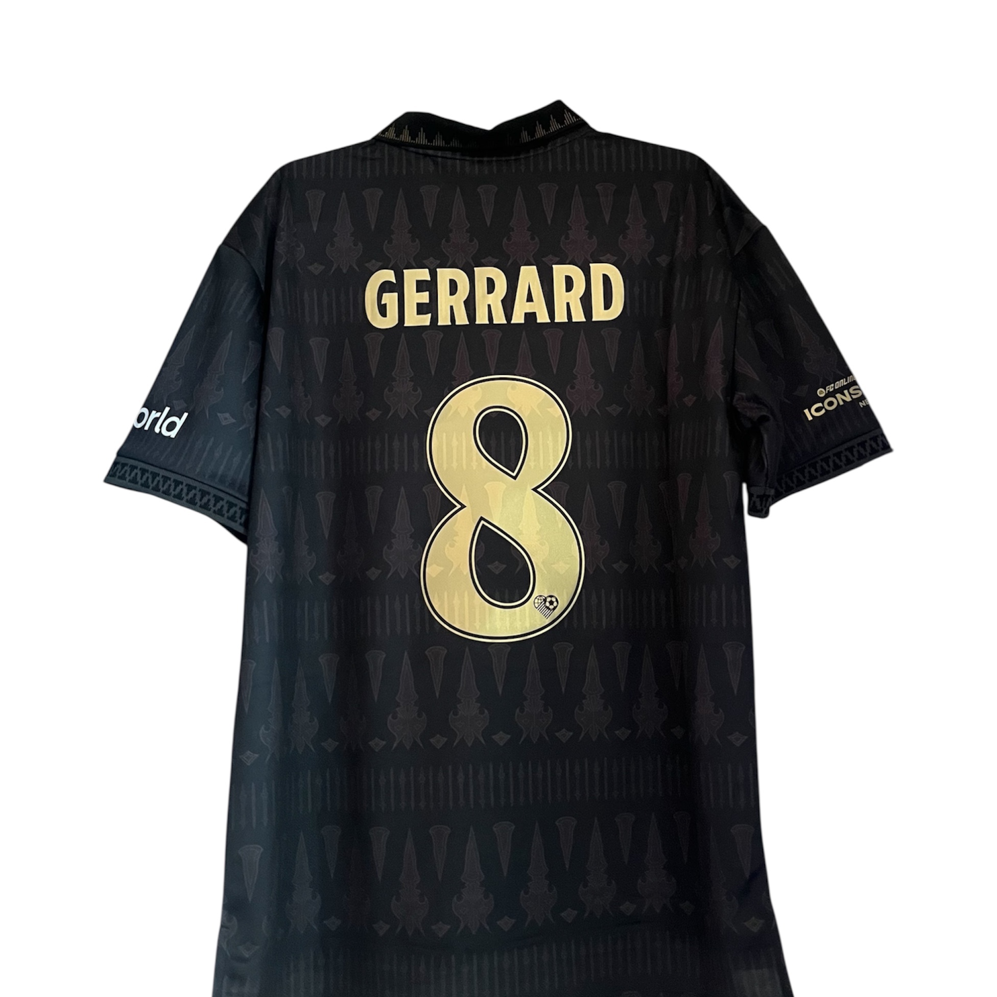 [PRE-ORDER] FC SPEAR Jersey Black S (Marking) 착용 스타일