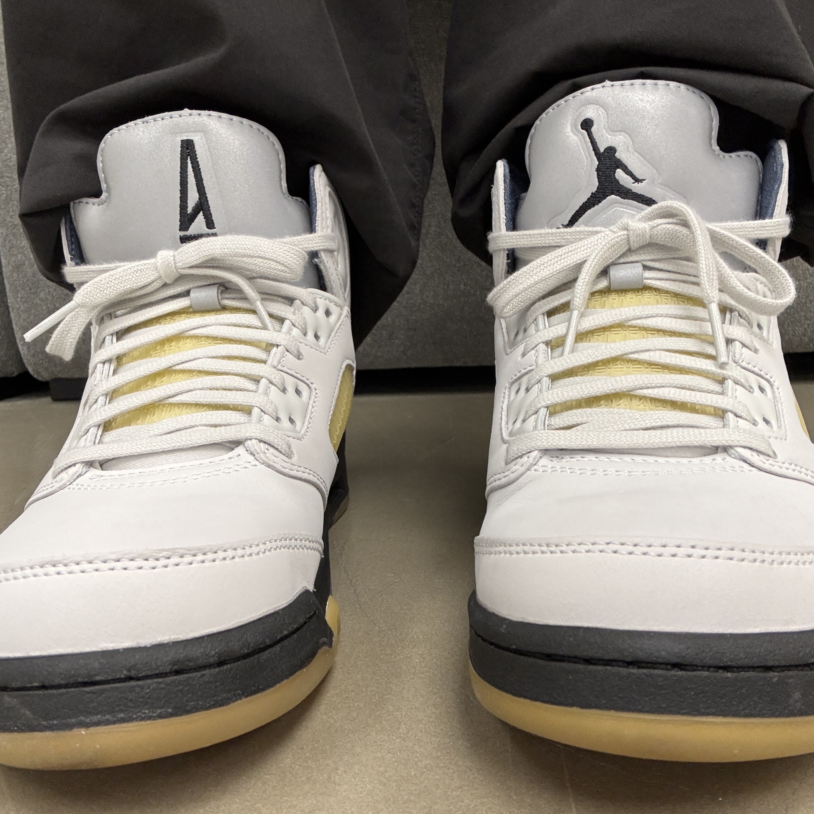 (W) Jordan 5 x A Ma Maniere Retro Dawn 착용 스타일 - 3