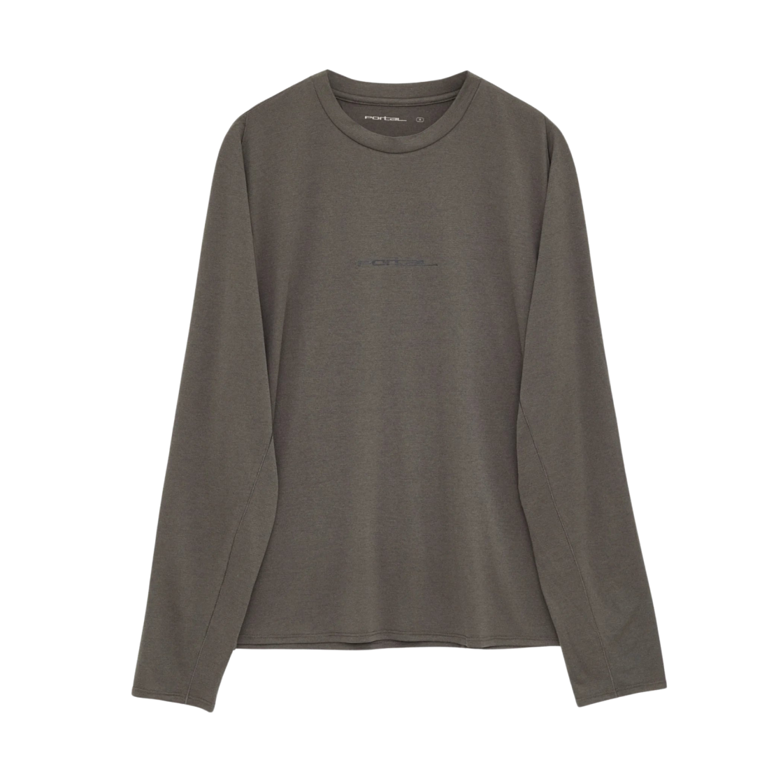 - Portal Lateral Peak L/S T-Shirt Dark Olive