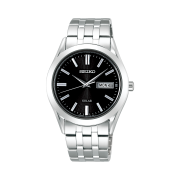 Seiko Spirit SBPX083 37.4mm Stainless Steel Black