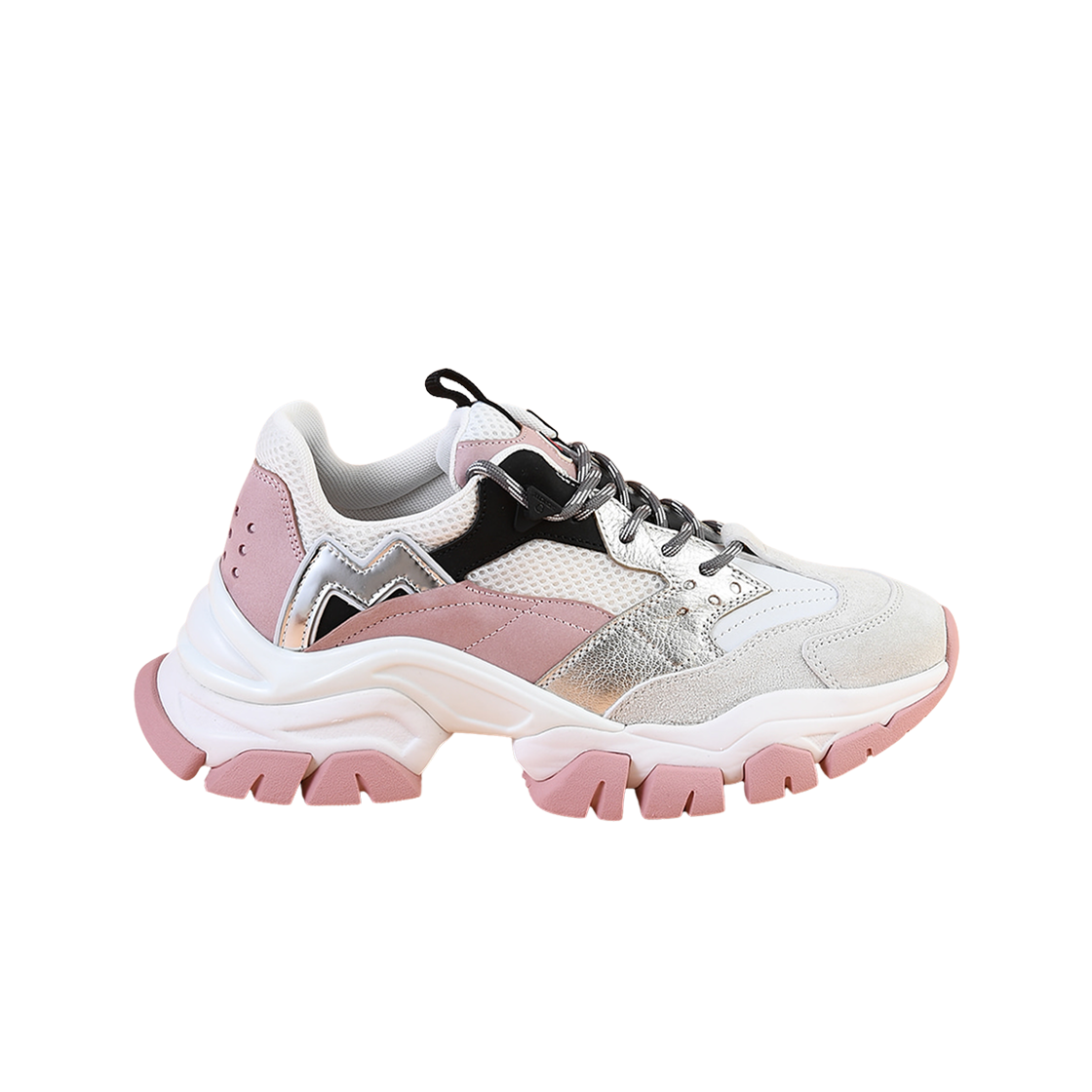 F2-09B-4M70800-02SG6-510 (W) Moncler Leave No Trace Low Top Sneakers Light Pink - 20FW