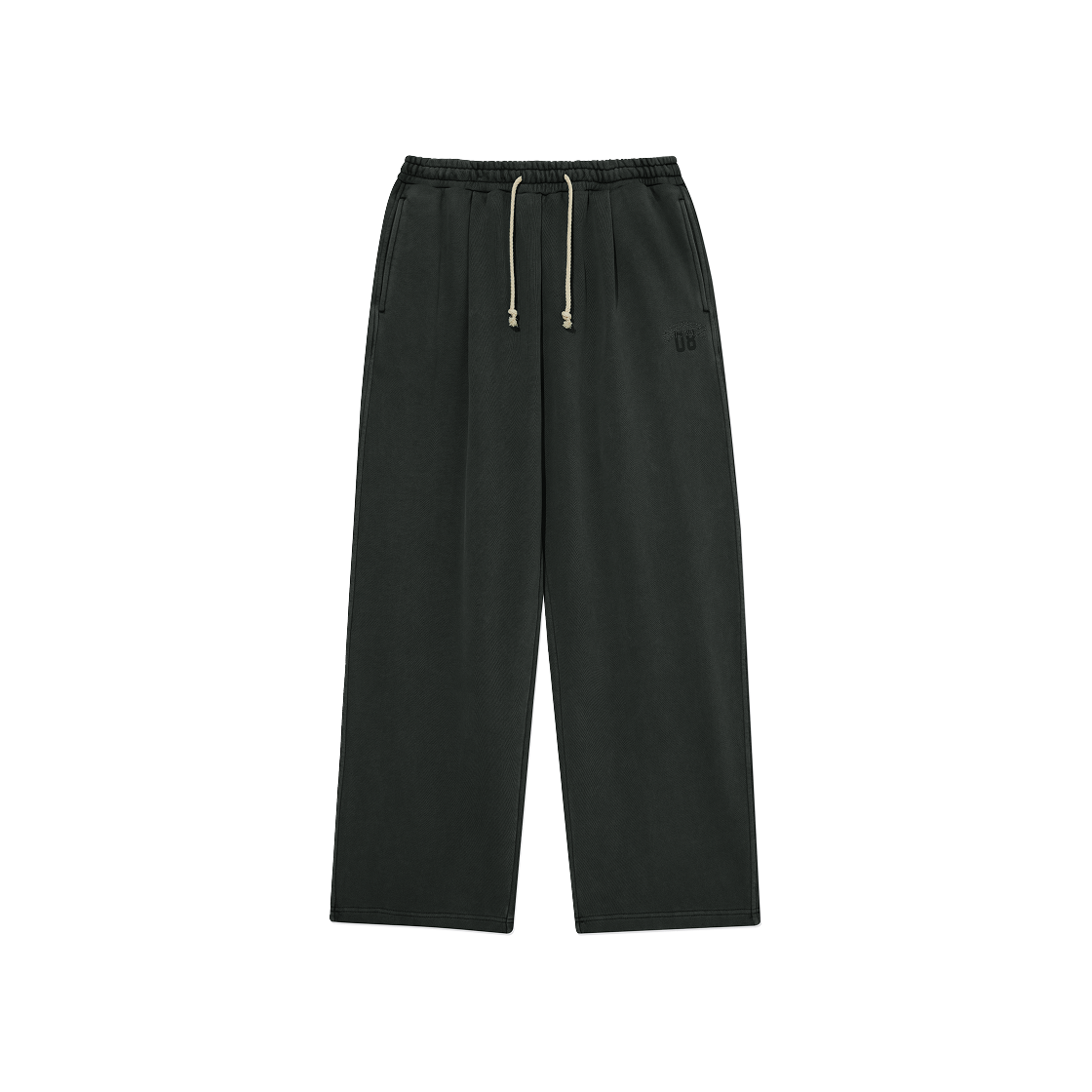 CO2503PT05DG Covernat Real Wide Pigment Sweatpants Dark Gray