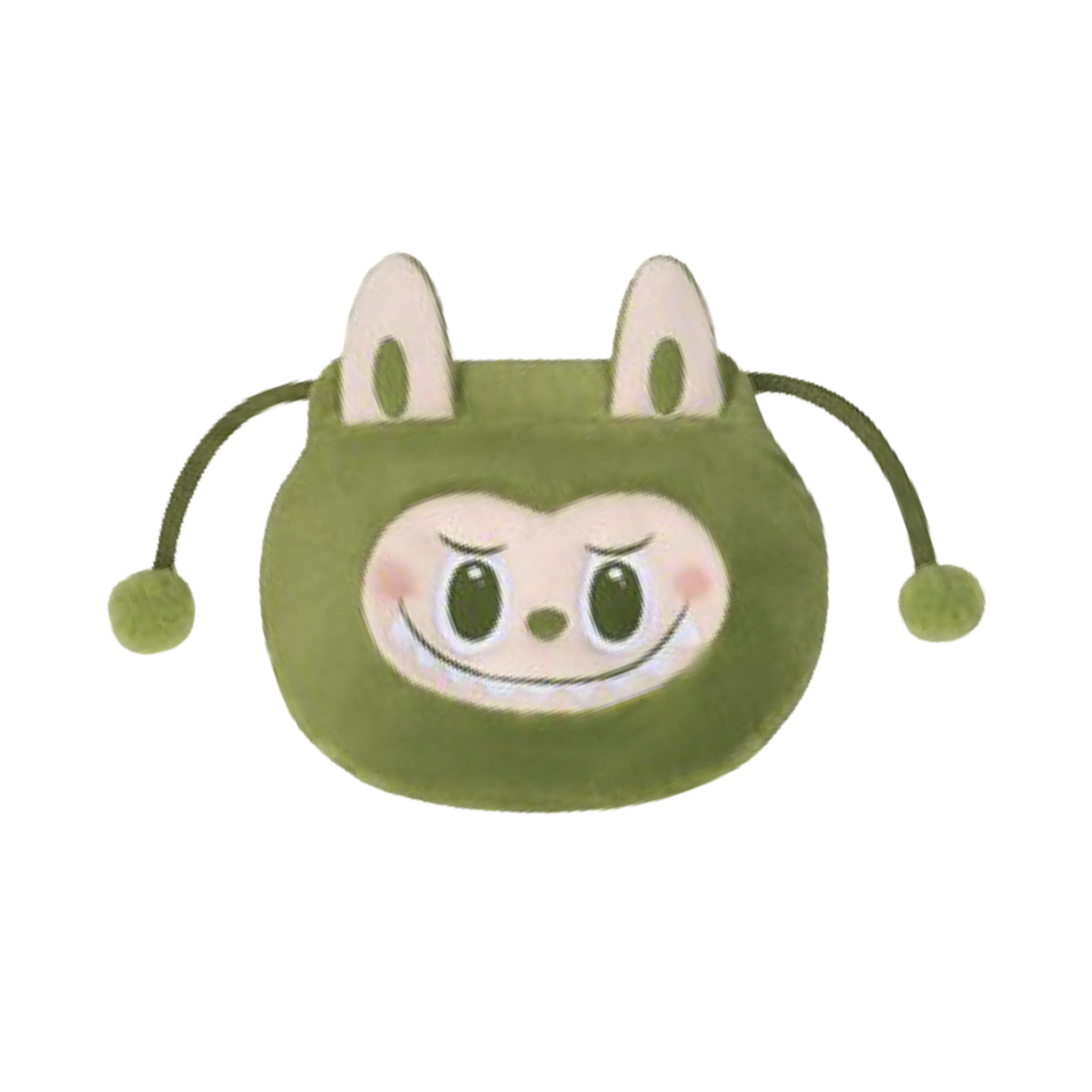 팝마트 라부부 파우치 그린 - 성수 라부부의 수상한 편의점 팝업 스토어 한정(Pop Mart Labubu Pouch Green - Seongsu Labubu Wacky Mart Pop-Up Store Exclusive) - 1