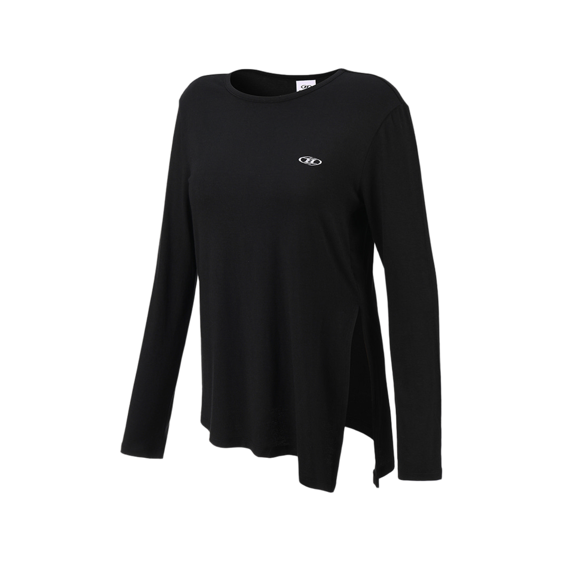 본투윈 W 모달 타이 롱슬리브 블랙
