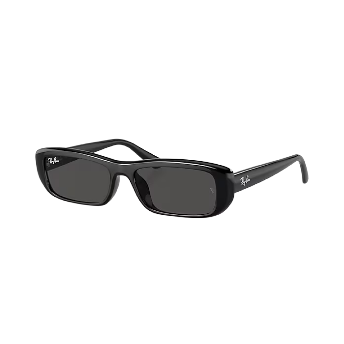 레이밴 RB4436D 바이오 베이스드 폴리쉬드 블랙 프레임 다크 그레이 렌즈 로우 브릿지 핏(Ray-Ban RB4436D Bio-Based Polished Black Frame Dark Grey Lense Low Bridge Fit)