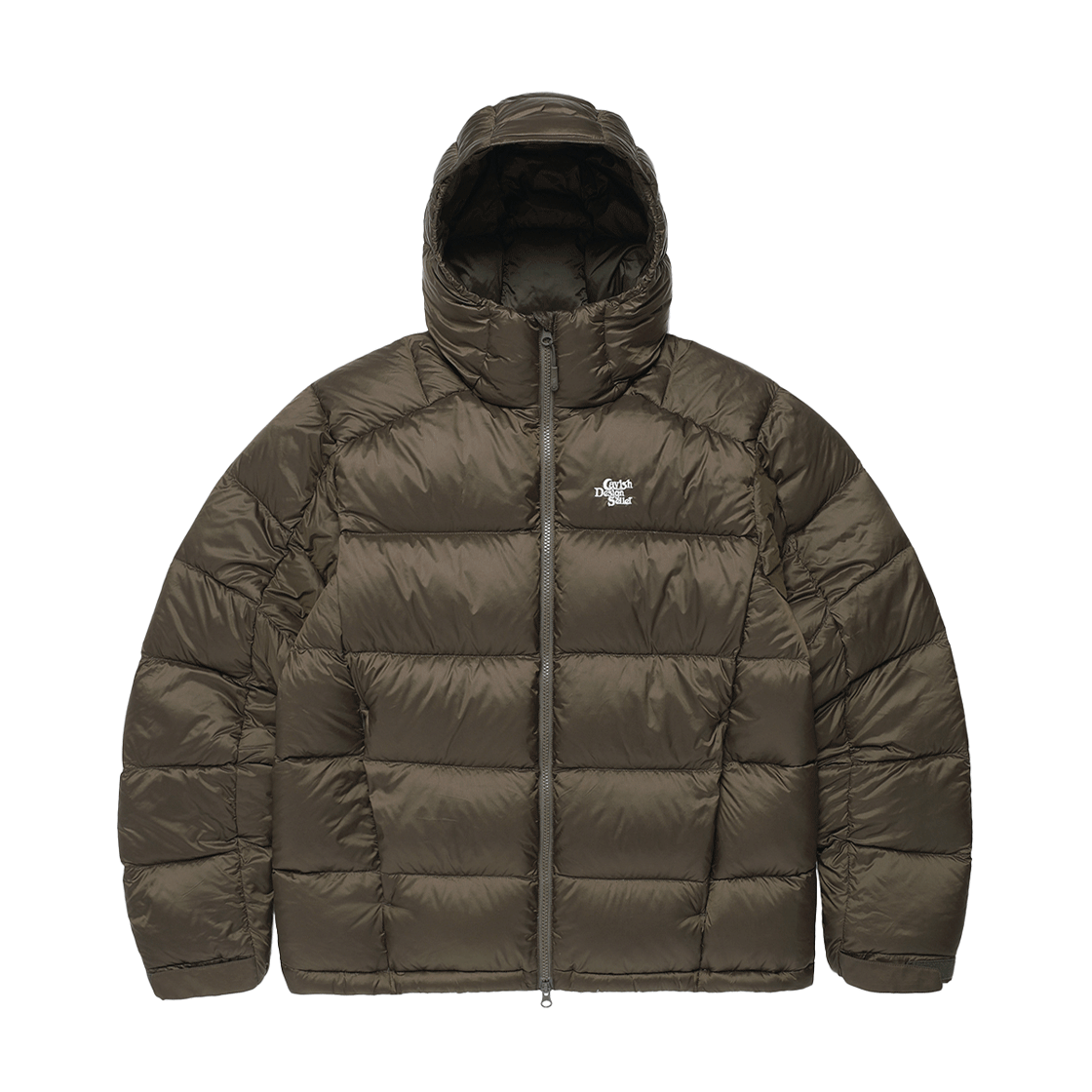 CV2EWUB900ABR CAVISH Hooded Alpine Down Jacket Brown