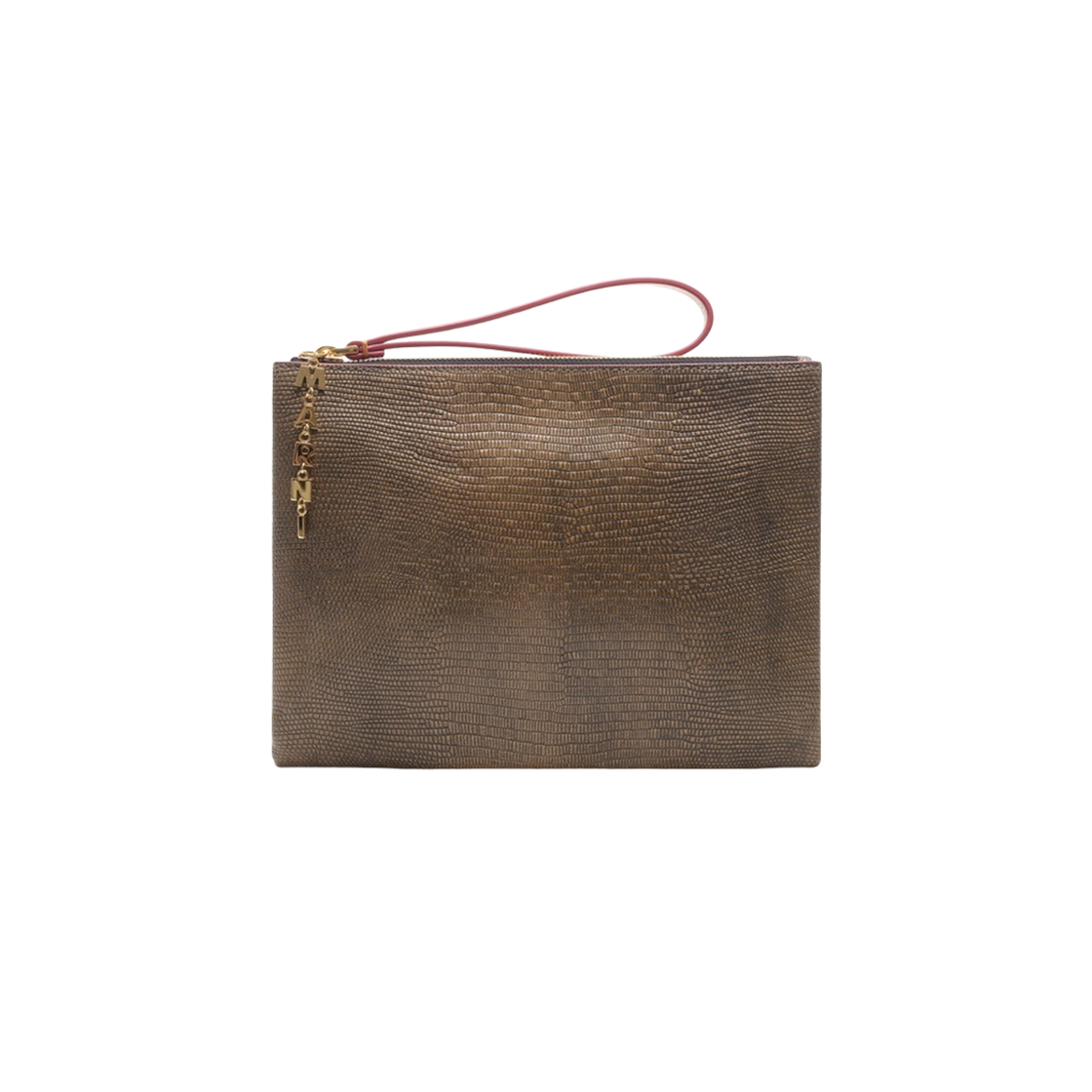 마르니 스트랩 클러치백 브라운(Marni Strap Clutch Bag Brown)