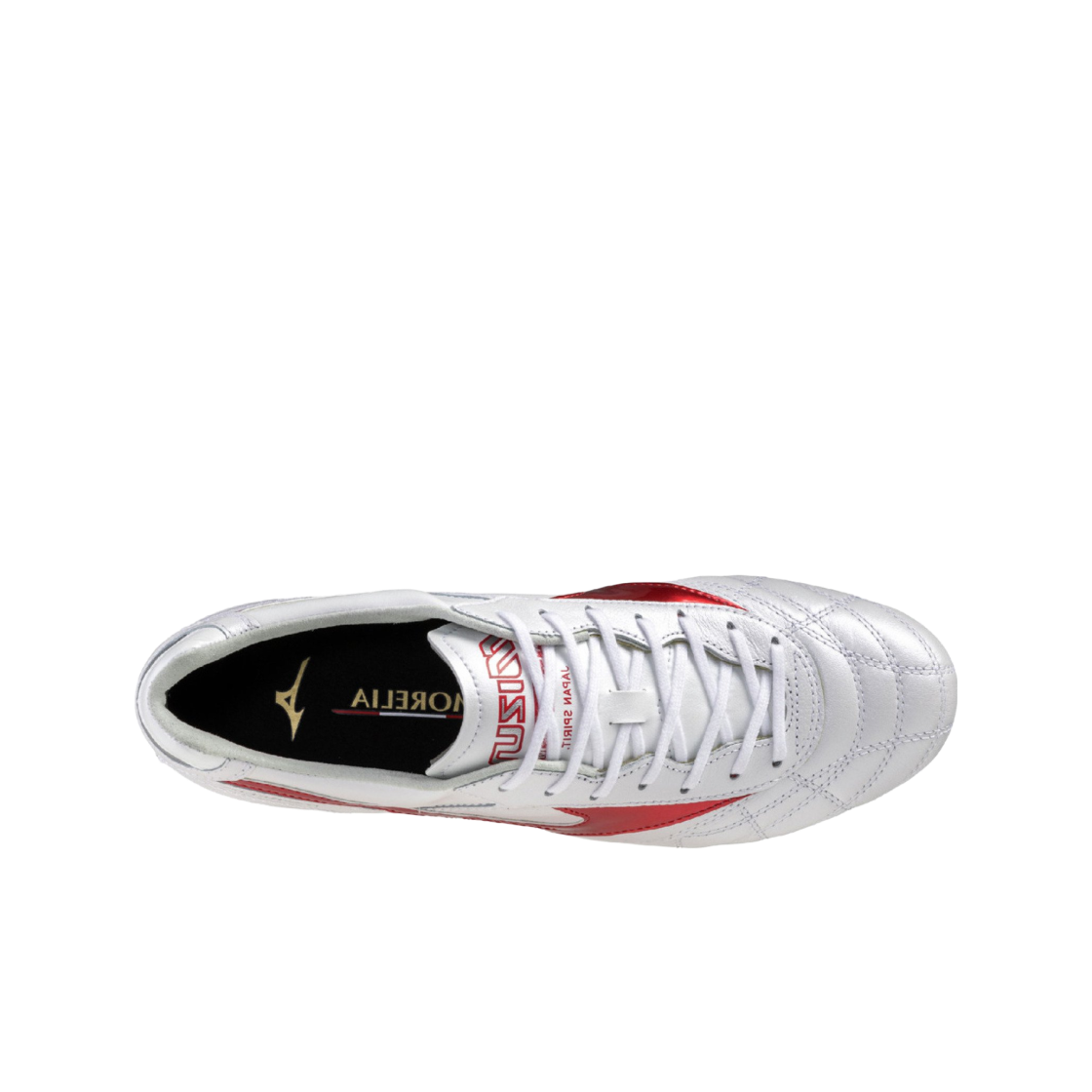 미즈노 모렐리아 II 재팬 AG 화이트 40주년 레드(Mizuno Morelia II Japan AG White 40th Anniversary Red) - 2