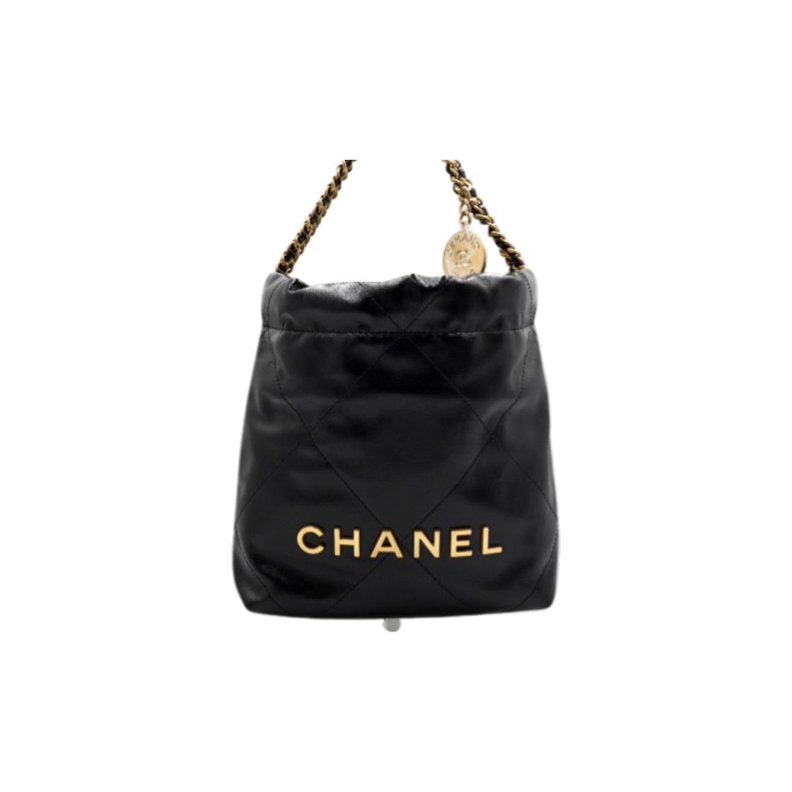 샤넬 AS3980 블랙 카프스킨 퀄팅 22 백 aa52104