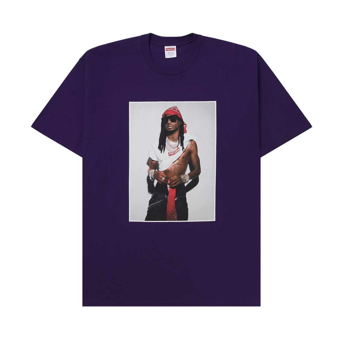 슈프림 플레이보이 카티 티셔츠 퍼플 - 25FW(Supreme Playboi Carti T-Shirt Purple - 25FW)