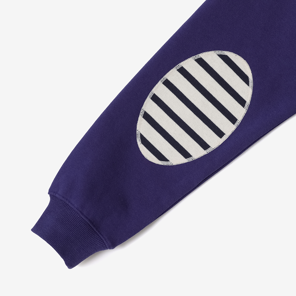 세인트제임스 봉봉 엘보패치 BLU(Saint James [25FW 뉴컬러] Bon Bon Elbow Patch BLU) - 5