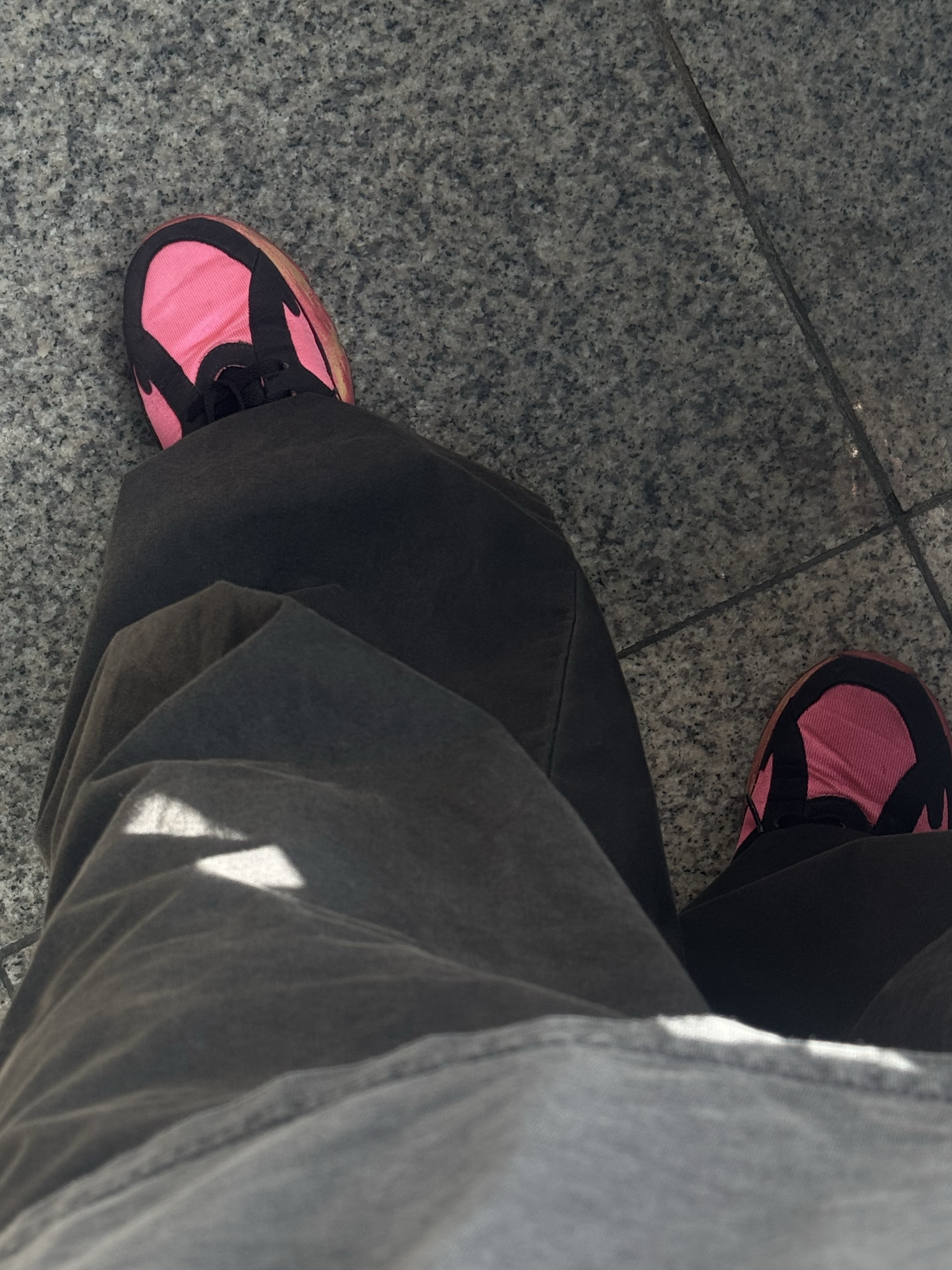 Nike x Comme des Garcons Homme Plus Air Max 180 Black 착용 스타일
