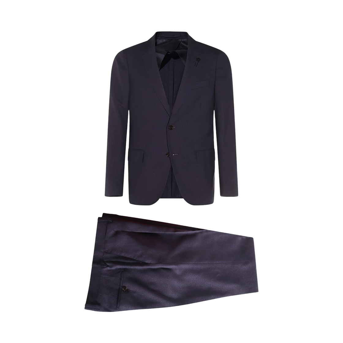 ES787AE-ESIF64522-840 Lardini Viscose Suit Dark Blue