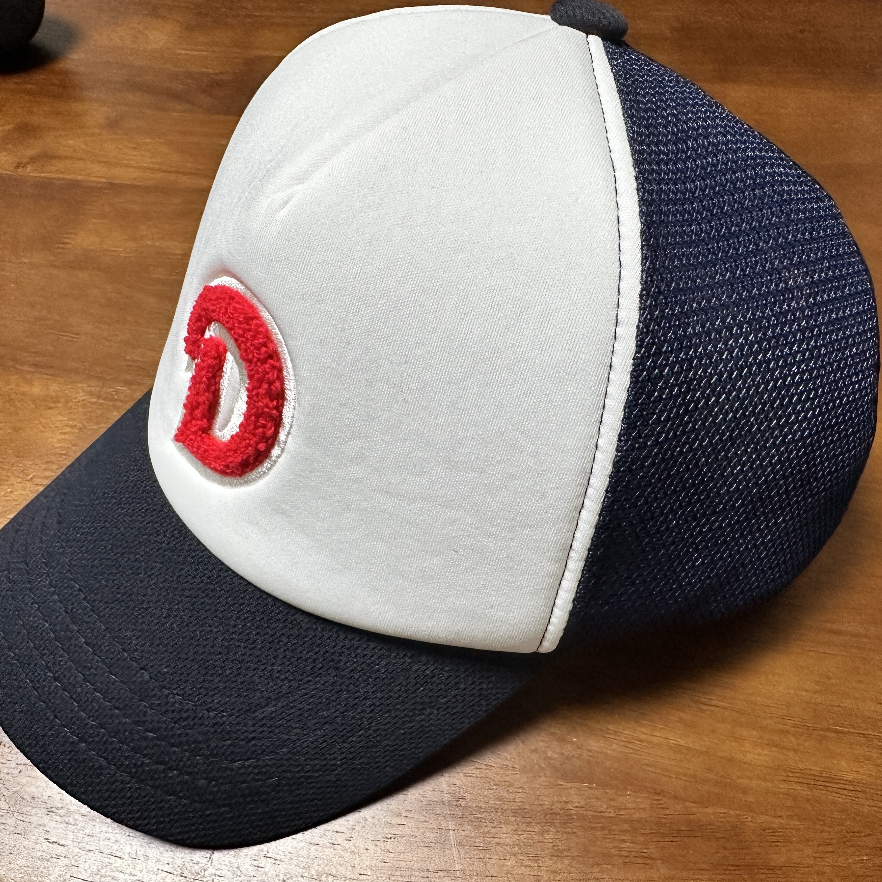 Safarispot X BEARS Miracle Again Baseball Cap - White / Navy 착용 스타일 - 4