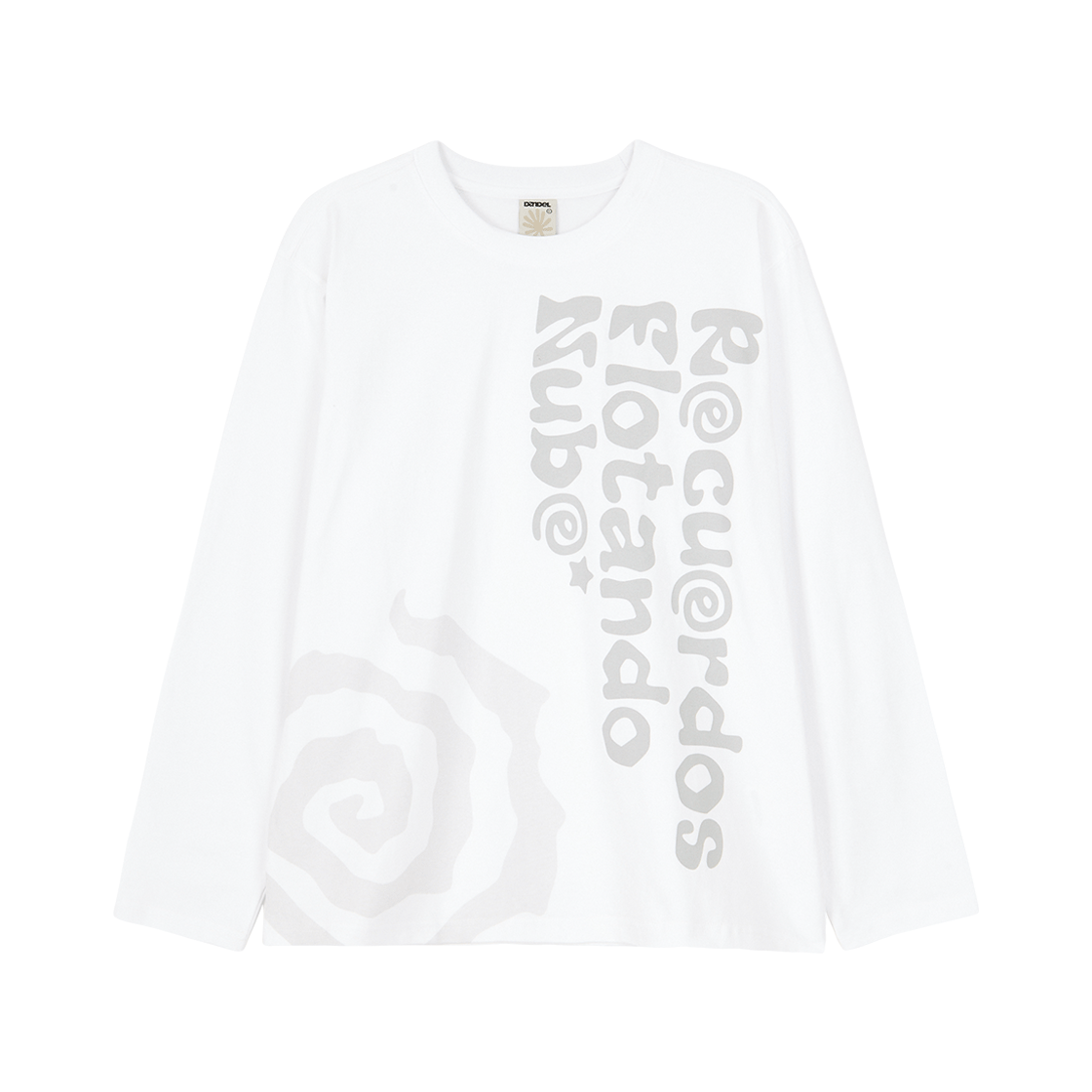 DD25FLTS-008 DANDEL Nube Long Sleeve White