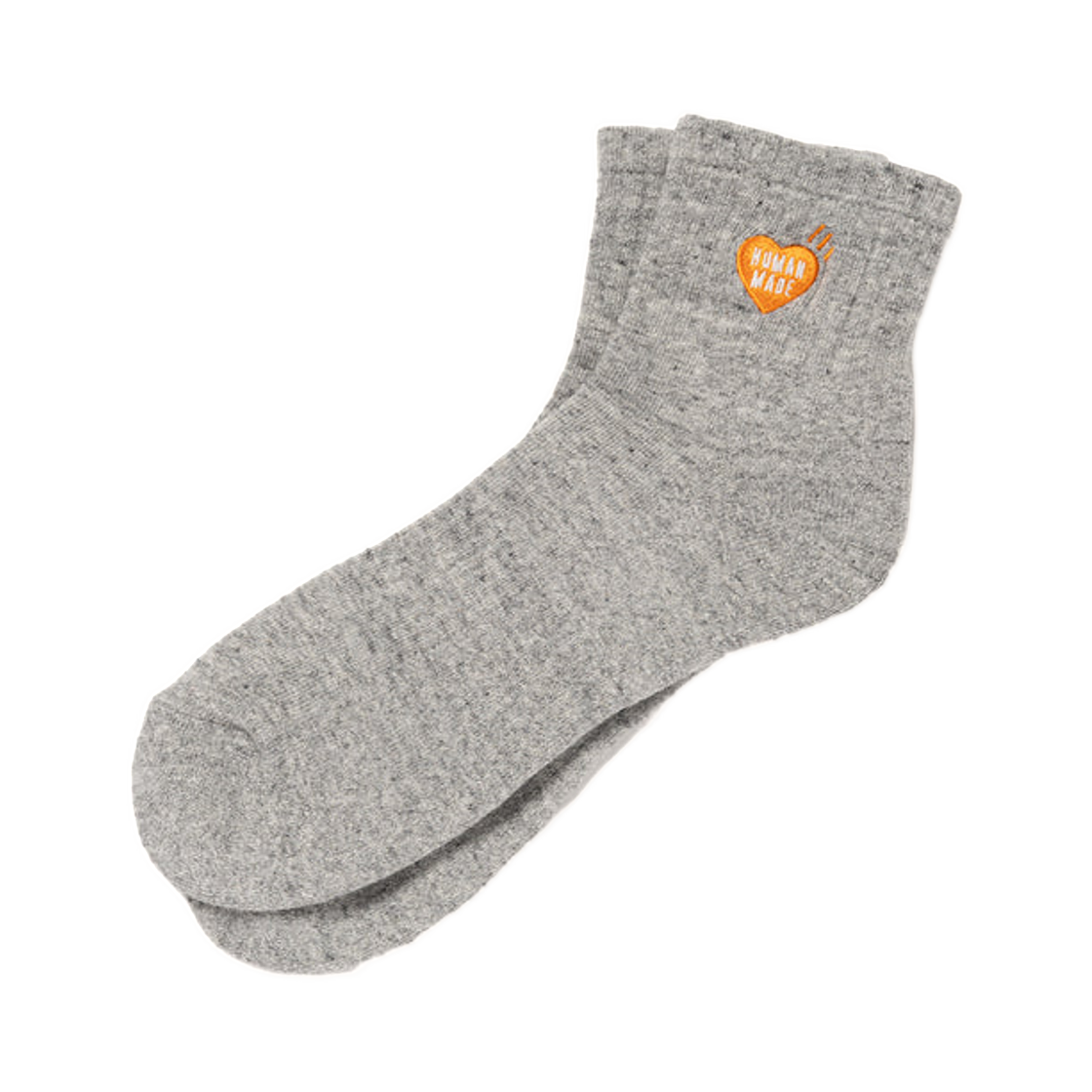 휴먼 메이드 파일 숏 삭스 그레이(Human Made Pile Short Socks Gray) - 1