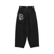 DANDEL Spiral Star Balloon Pants Black