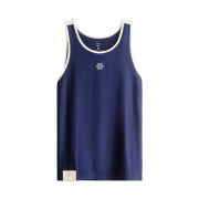 HEYSTE Spiral Mesh Singlet Navy