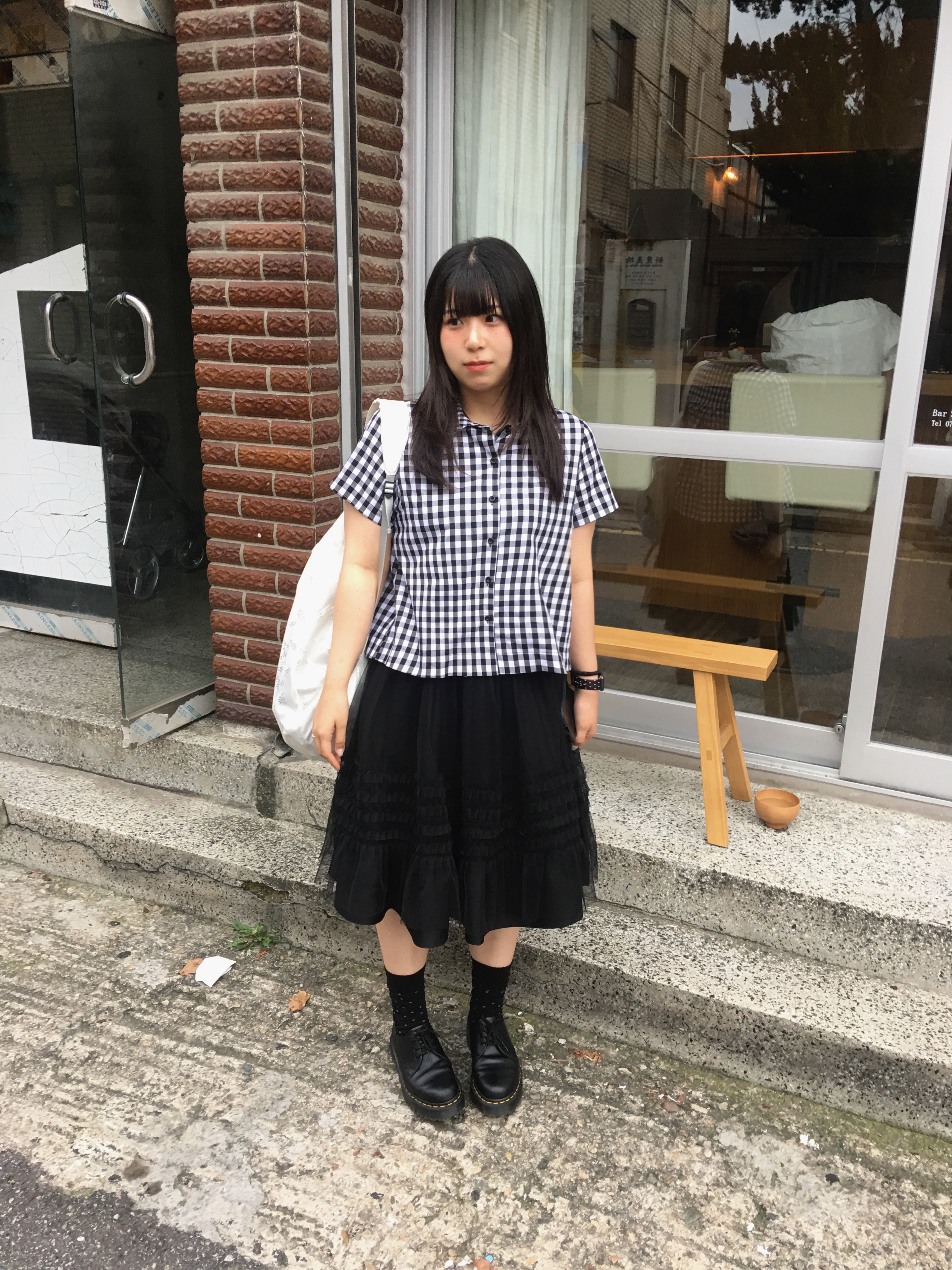 Dr. Martens 1461 Smooth Black 착용 스타일