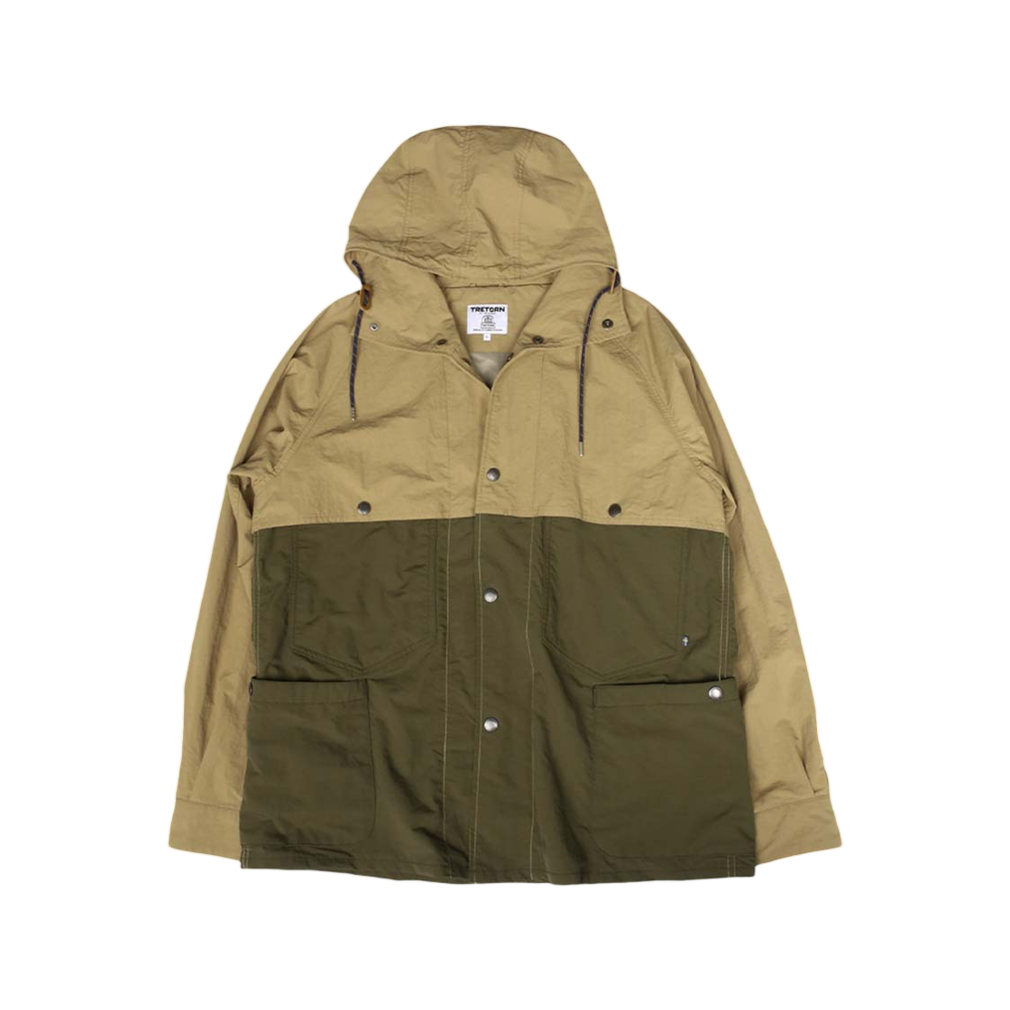 트레통 나일론 후드 자켓 샌드(Tretorn Nylon Hoodie Jacket Sand)