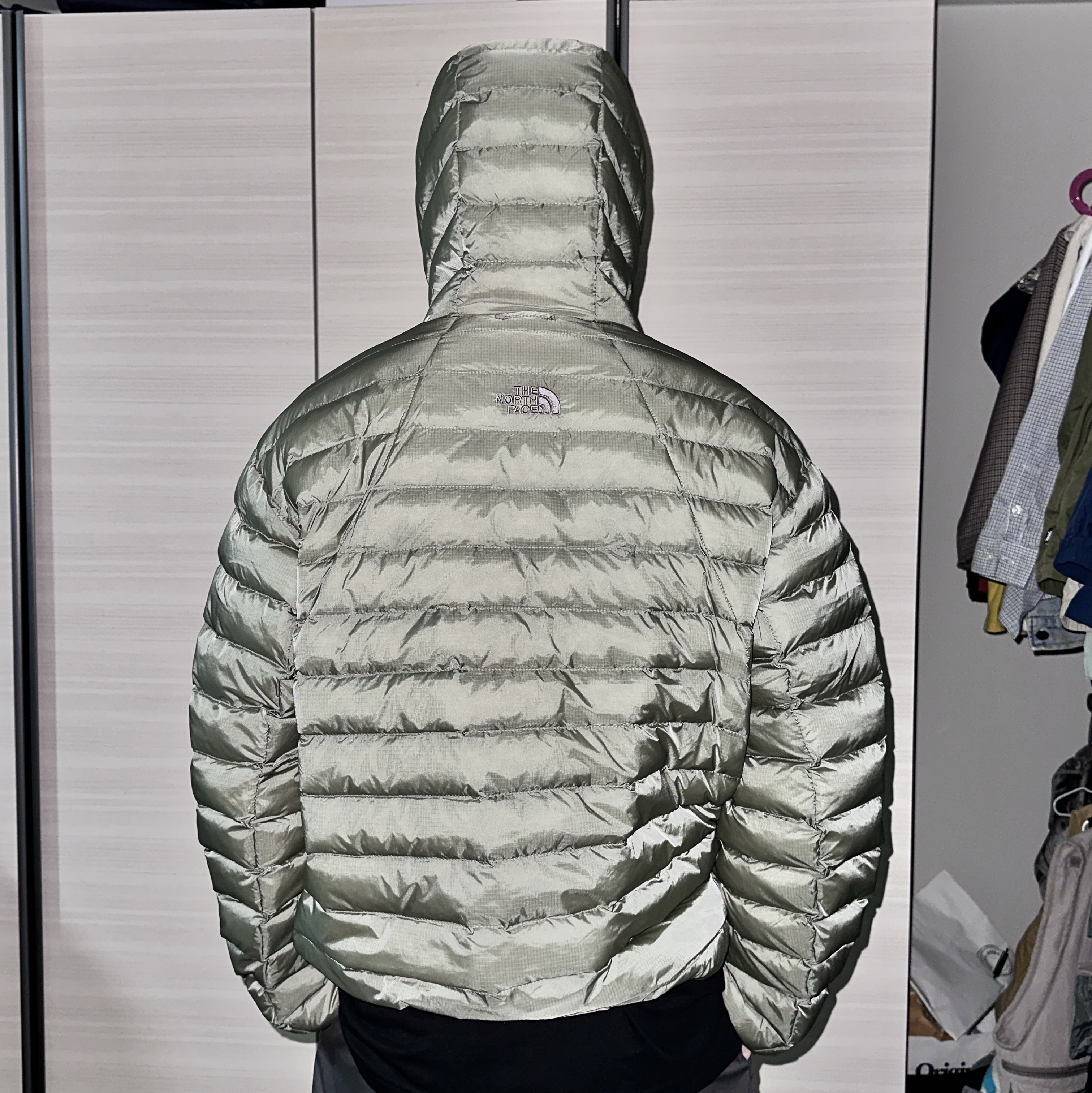 The North Face Ventus On Jacket Light Khaki 착용 스타일 - 1