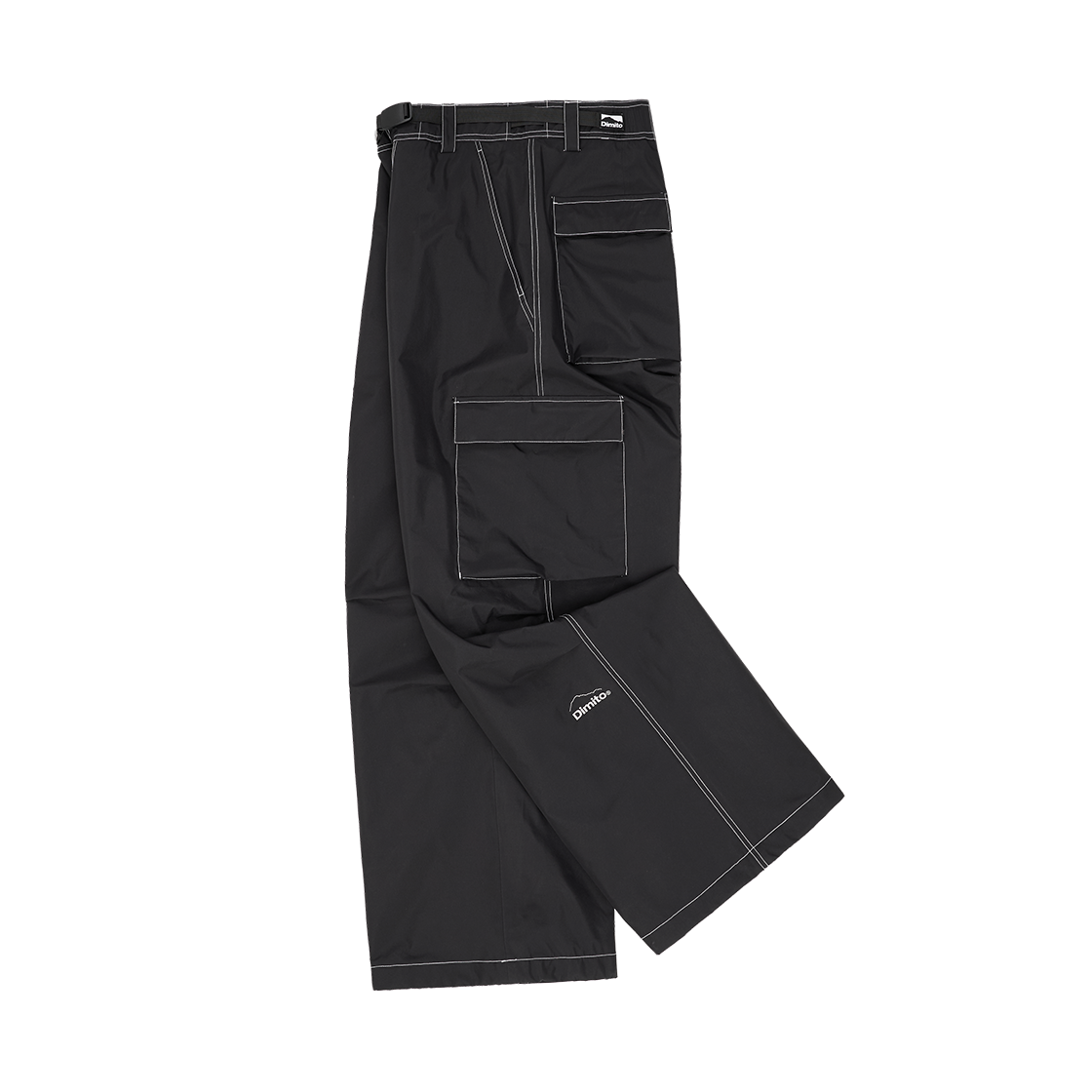 디미토 웍스 라인 팬츠 와이드 핏 레벨 1 블랙(Dimito Works Line Pants Wide Fit Lv.1 Black) - 2