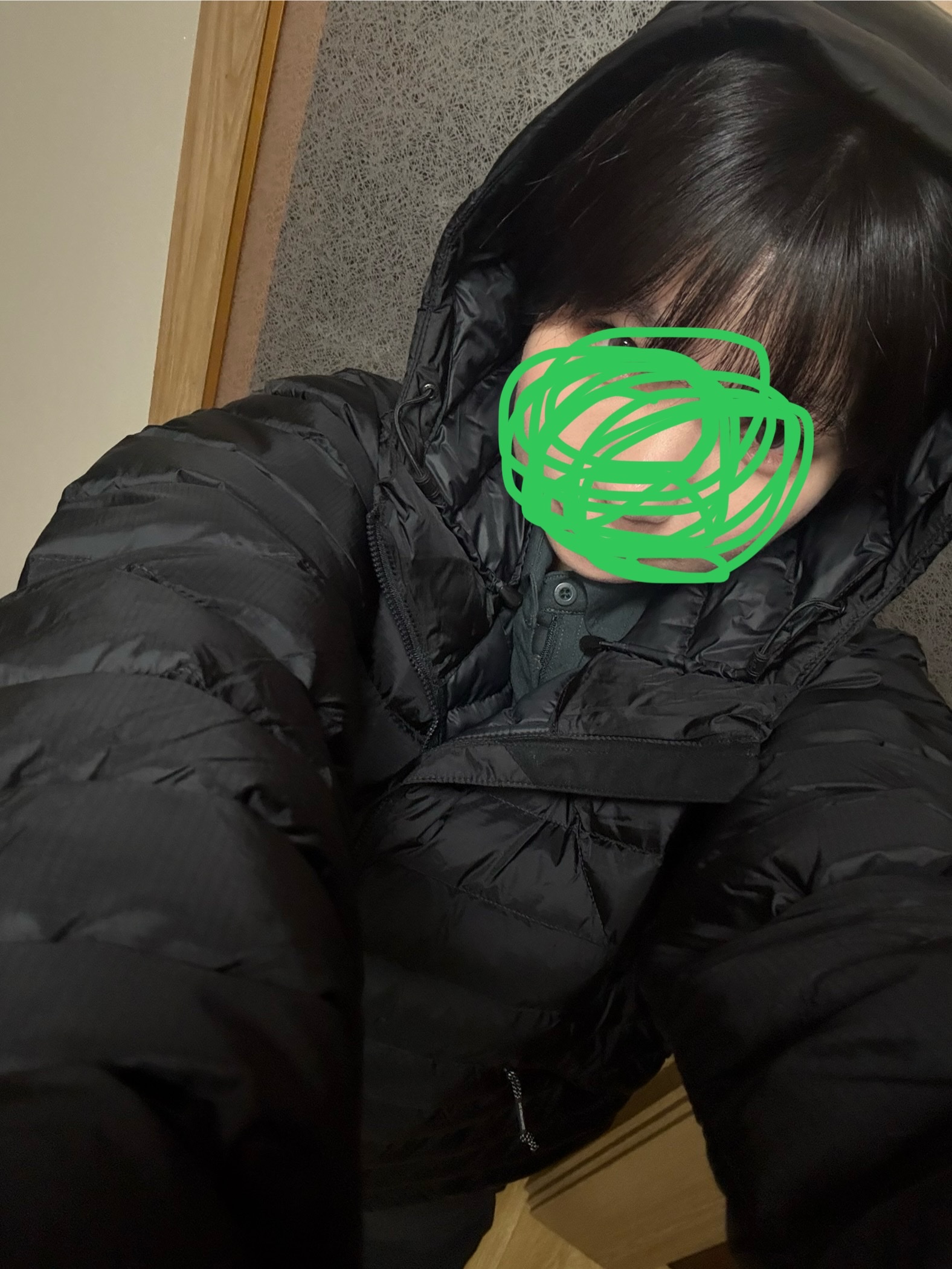 The North Face Ventus On Jacket Black 착용 스타일 - 2