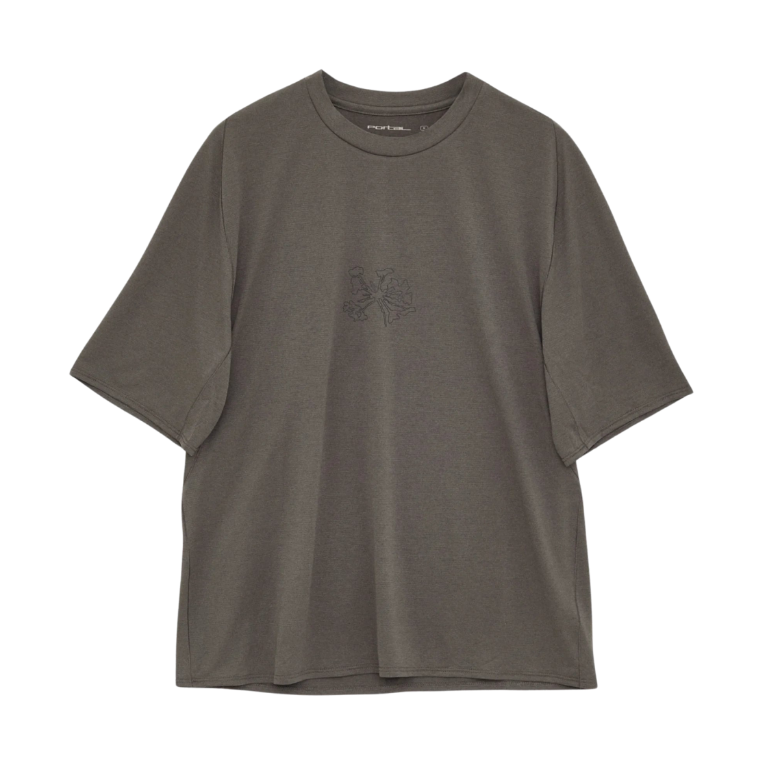 포탈 레터럴 피크 티셔츠 다크 올리브(Portal Lateral Peak T-Shirt Dark Olive)